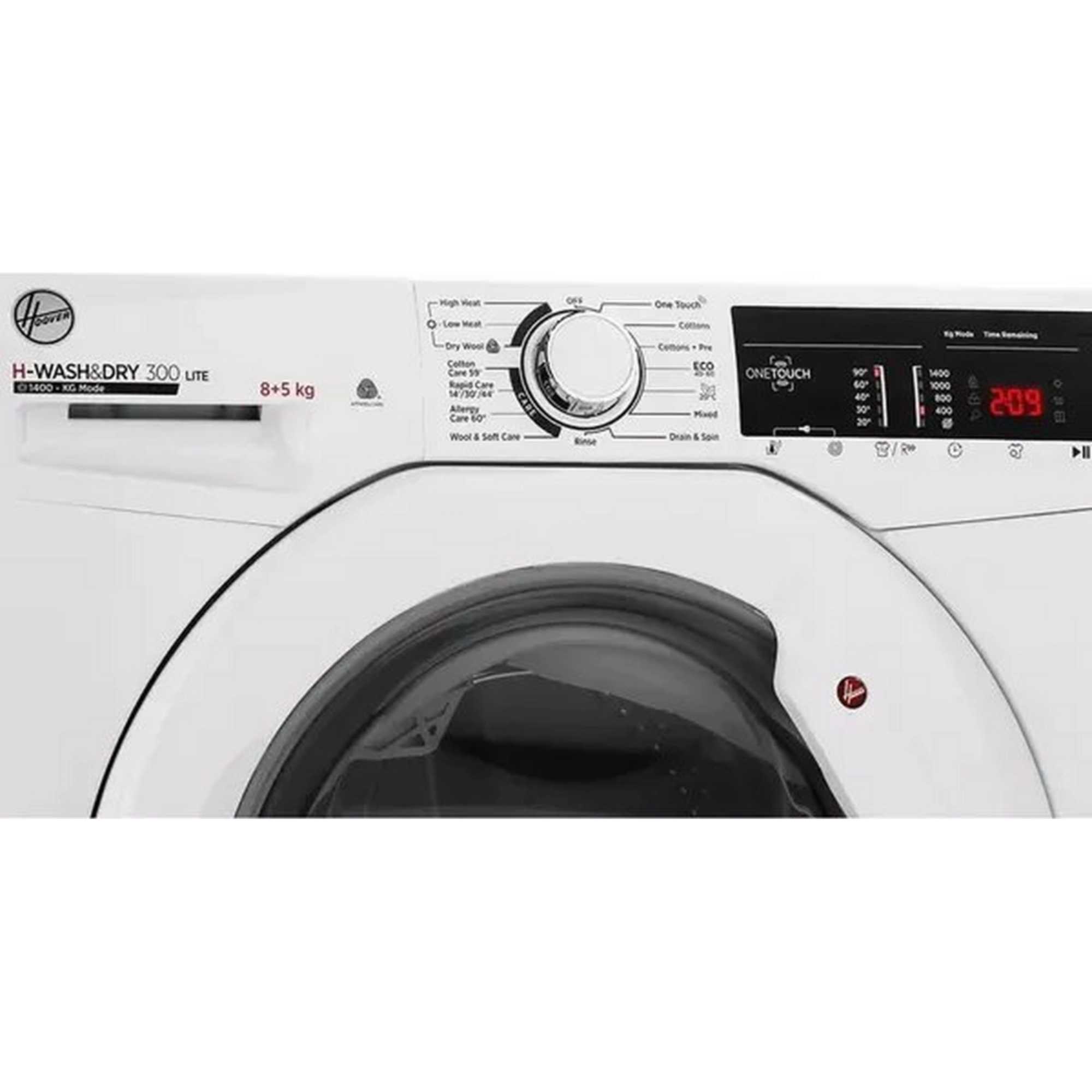 H3D496TE1-80 9kg/6kg Washer Dryer - White