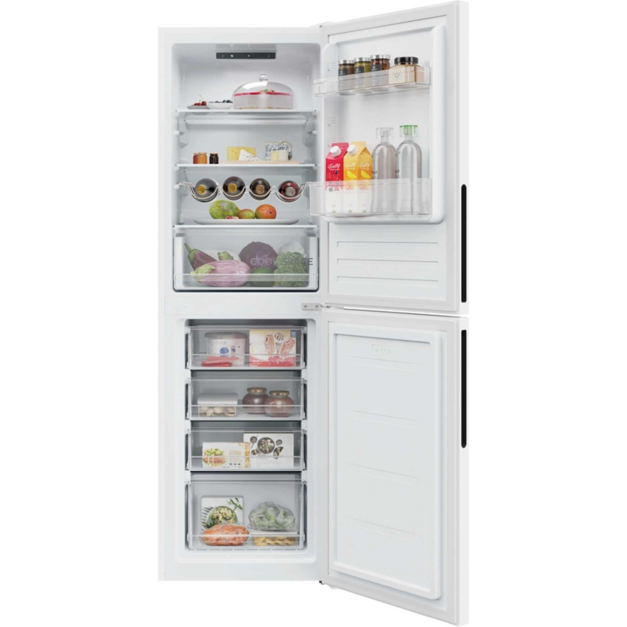 HVCT3L517EWKR-1 252l Low Frost Fridge Freezer - White
