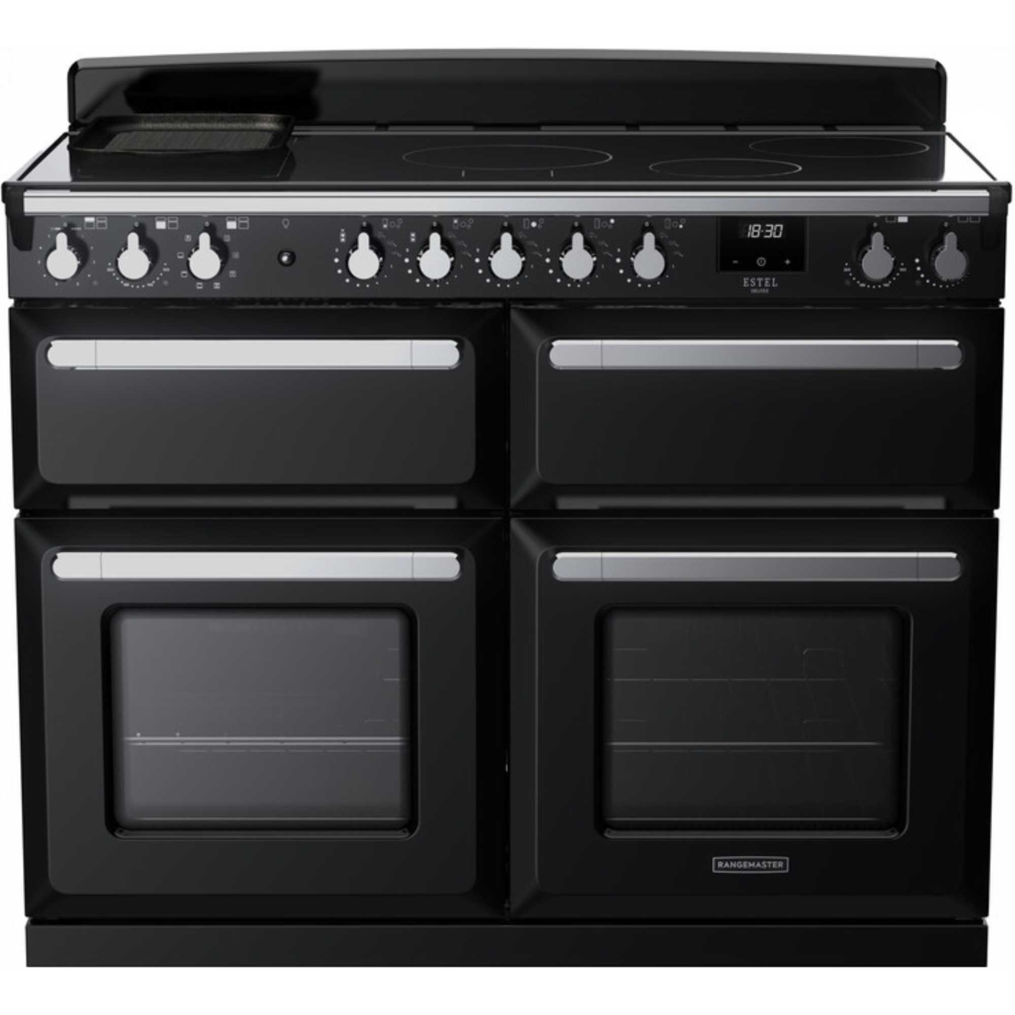 Estel Deluxe ESDLO110EIP 110 Induction Range Cooker 216L Capacity - Black