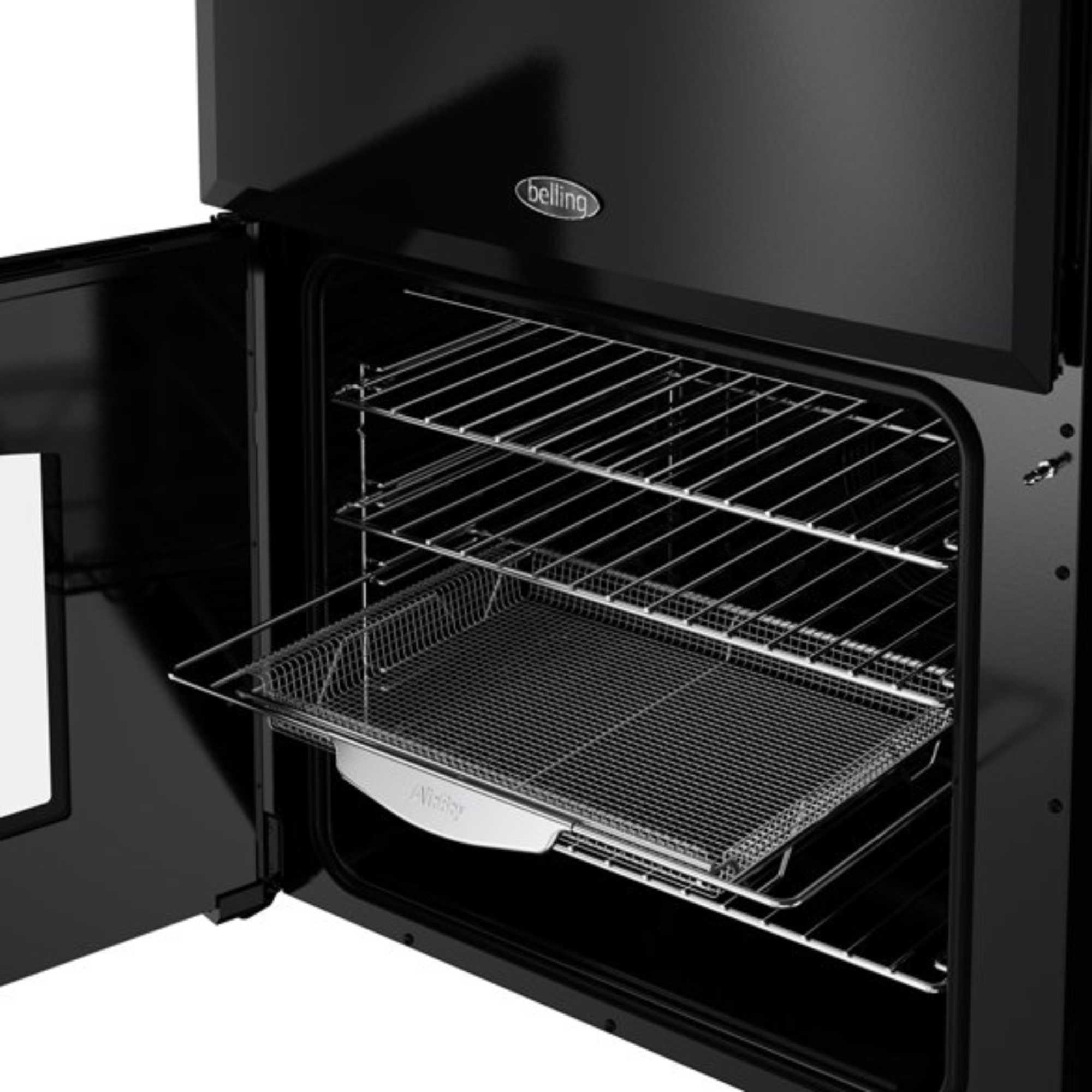60cm Electric Double Oven Cooker - MRAFHOUSE60EBLK