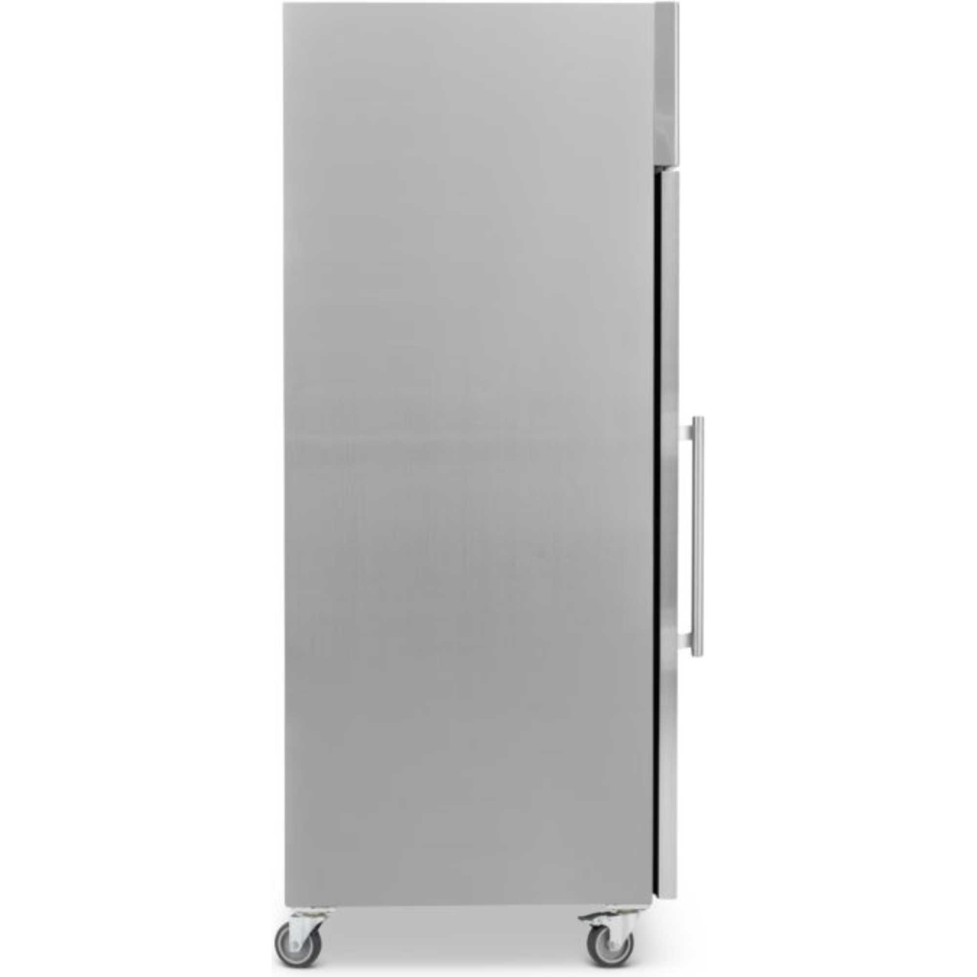 BF2SSCR Upright Double Hinged Glass Door 1300L Gastronorm Freezer - Stainless Steel