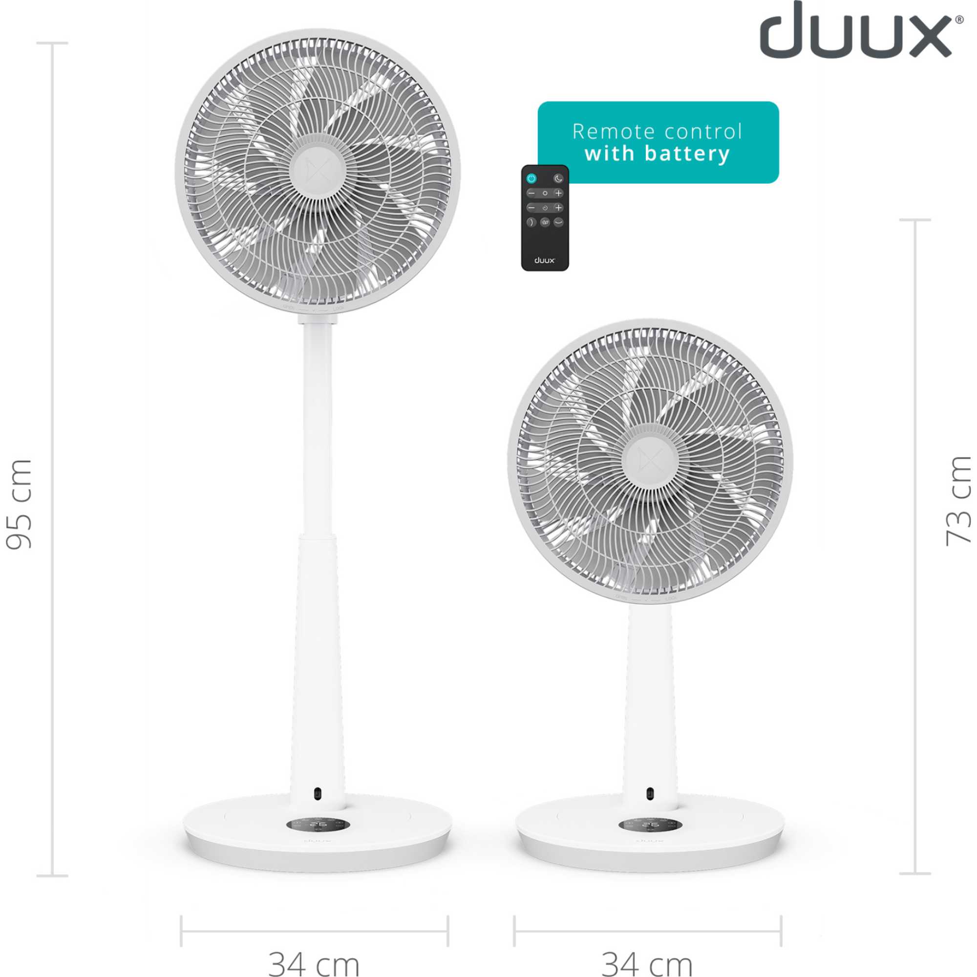 DXCF221UK Whisper Fan 3 - White