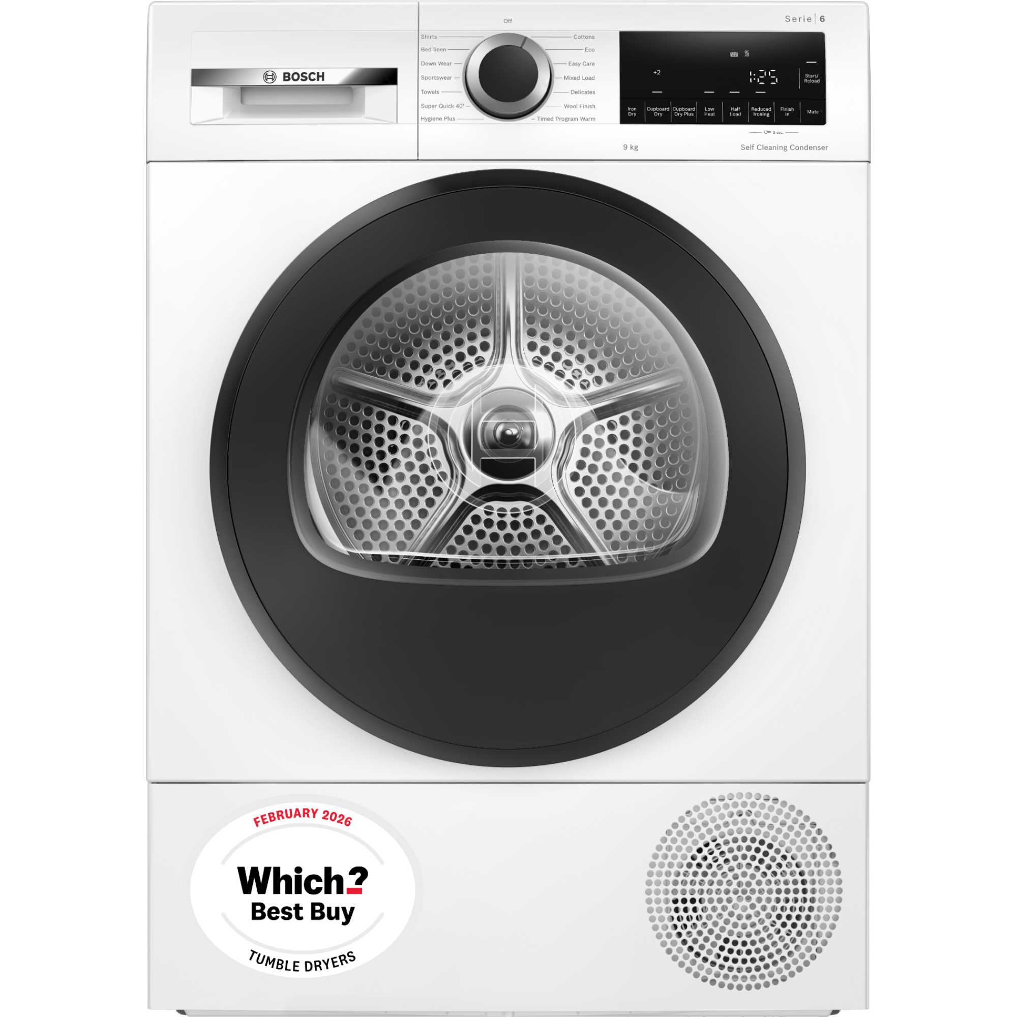 Series 6 9kg Heat Pump Tumble Dryer - WQG24502GB