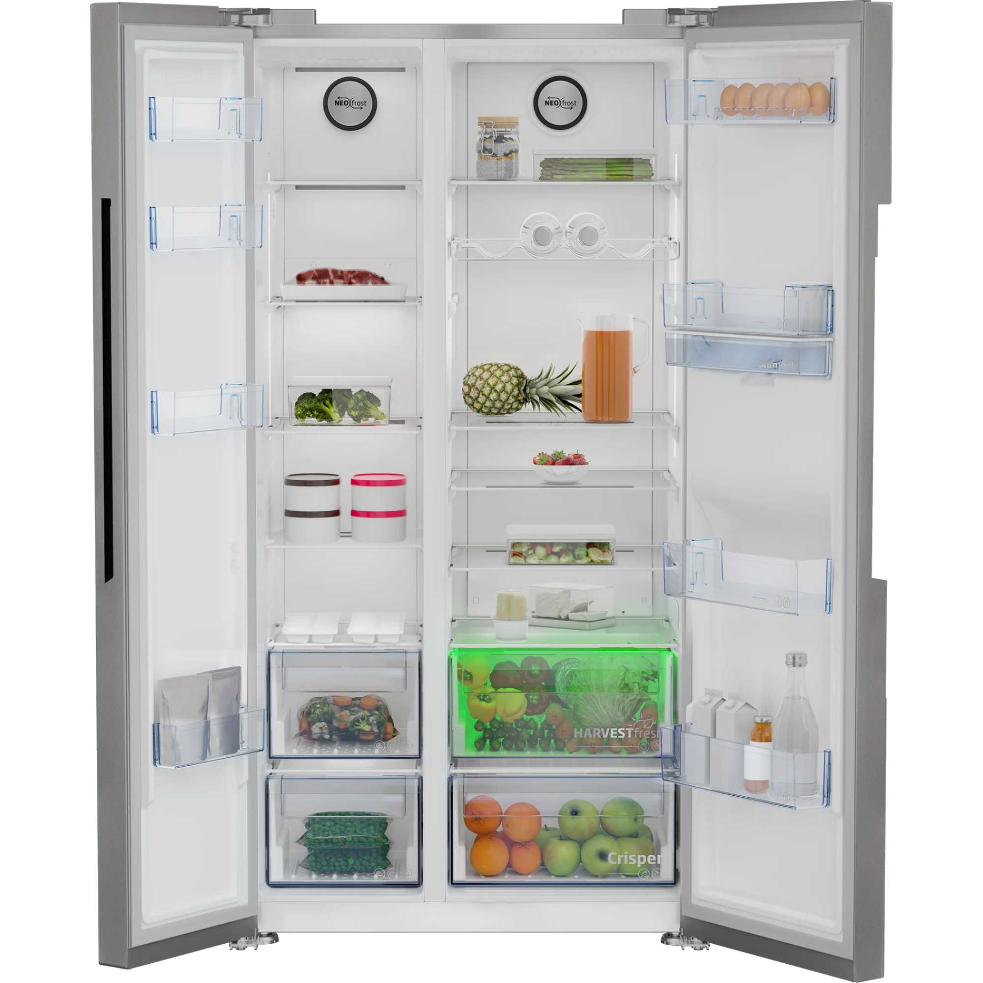 ASD2542VX HarvestFresh American Style Fridge Freezer - Water Dispenser