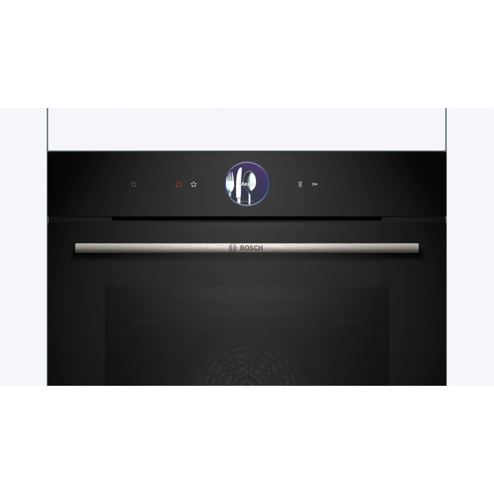 Series 8 HBG7764B1B Built-In Smart Single Oven with Air Fry Function - Black