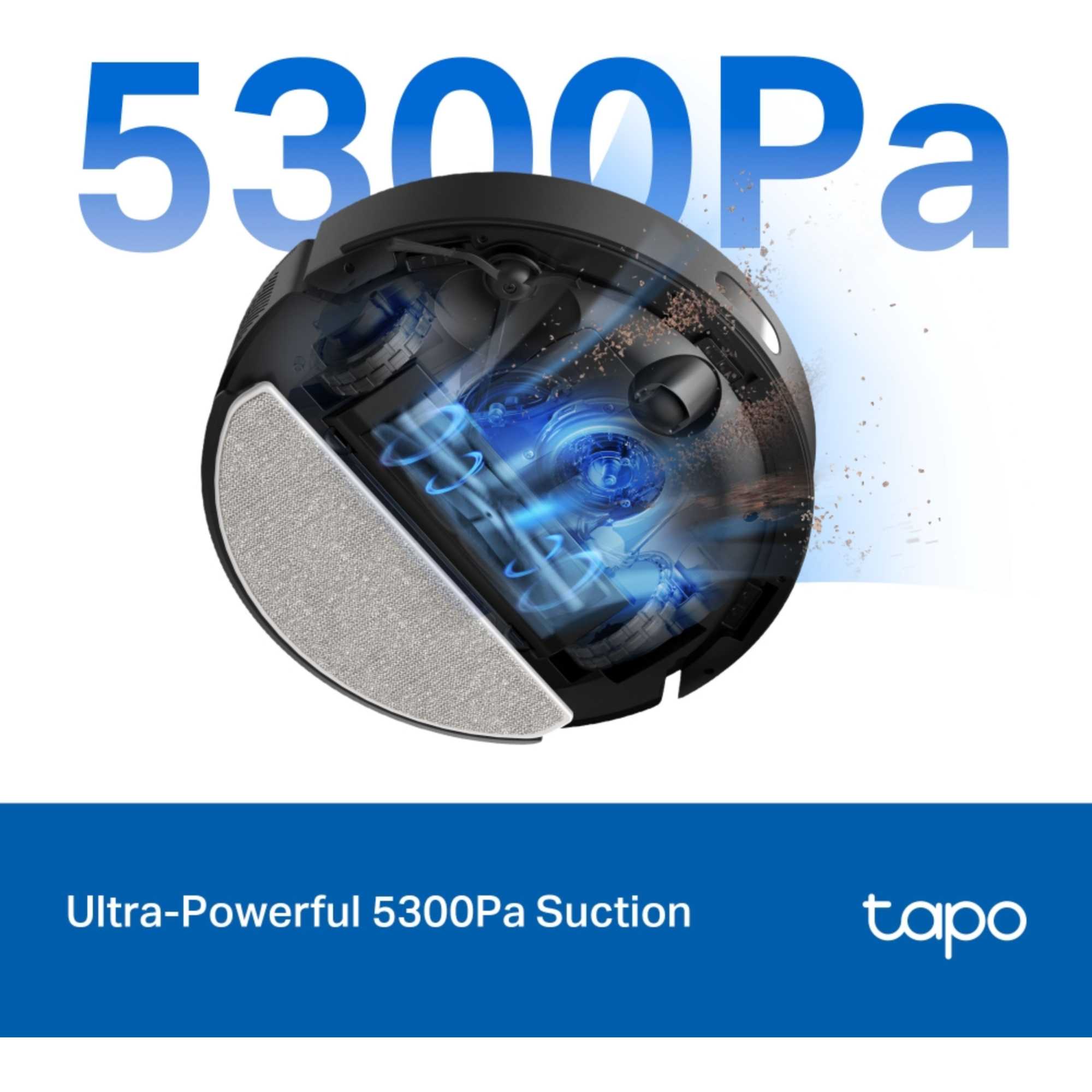 Tapo RV30MAXPLUS 5300Pa Hyper Suction Robot Vacuum