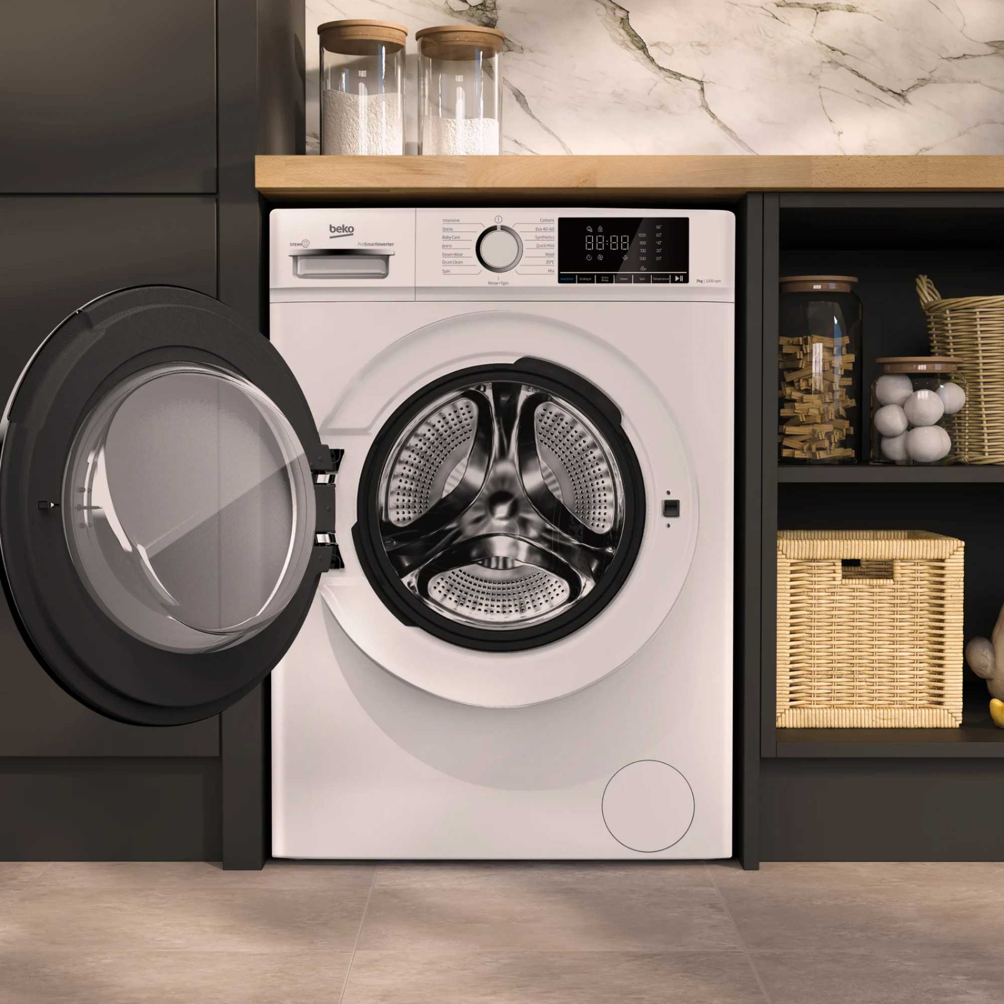 7kg 1200rpm Spin Washing Machine - BWC7121W