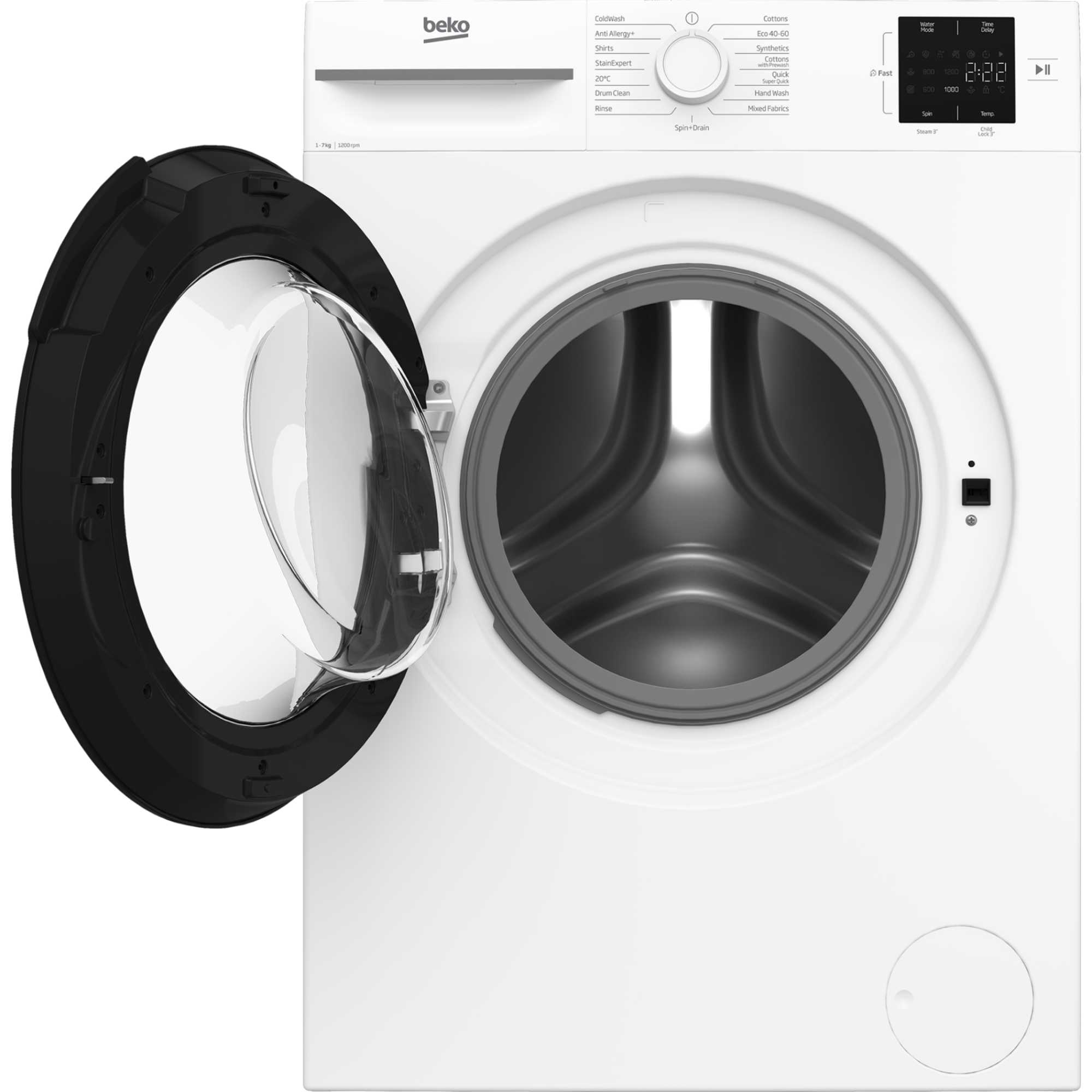 7kg 1200rpm RecycledTub Washing Machine - BM1WU3721W