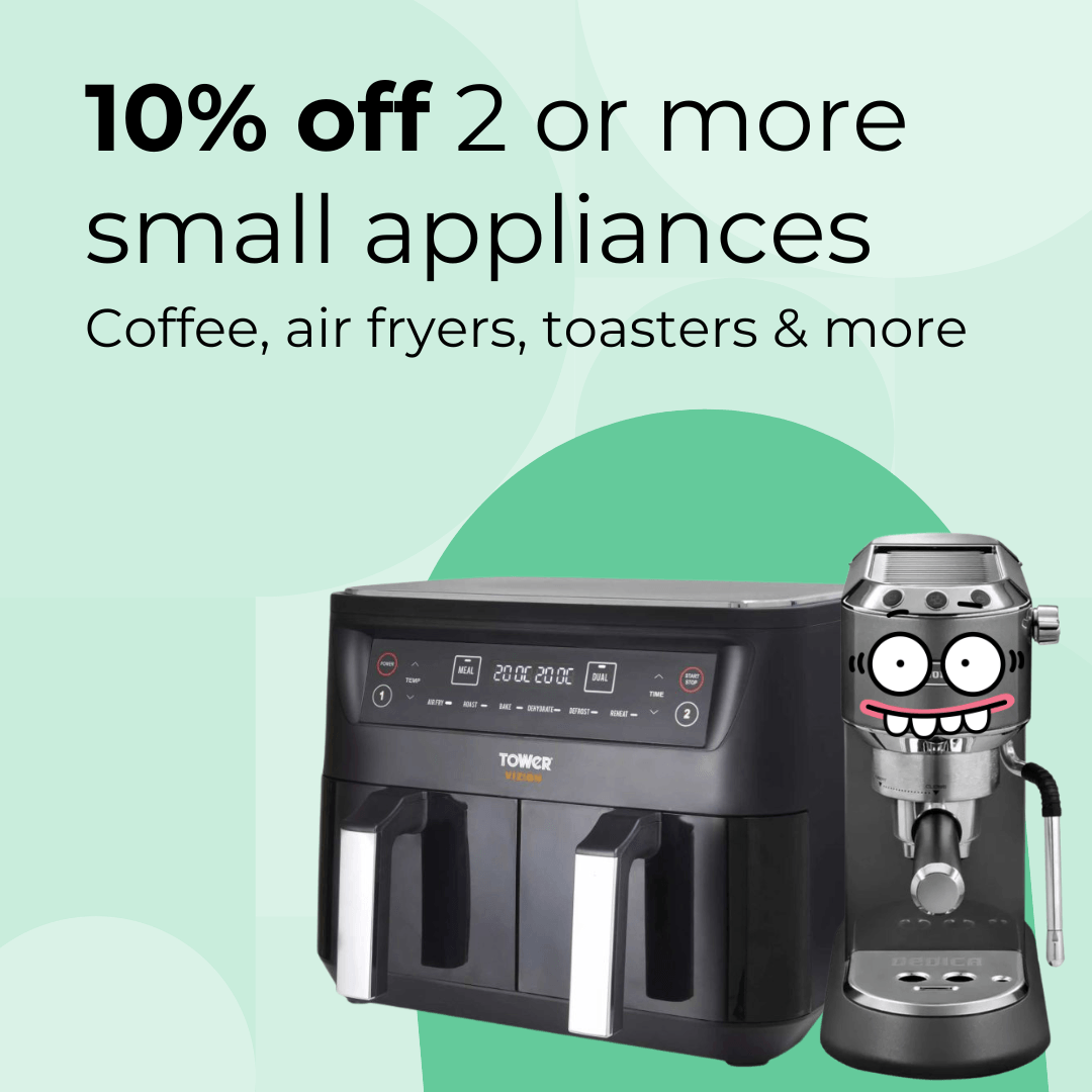 10% off 2 or more small appliances