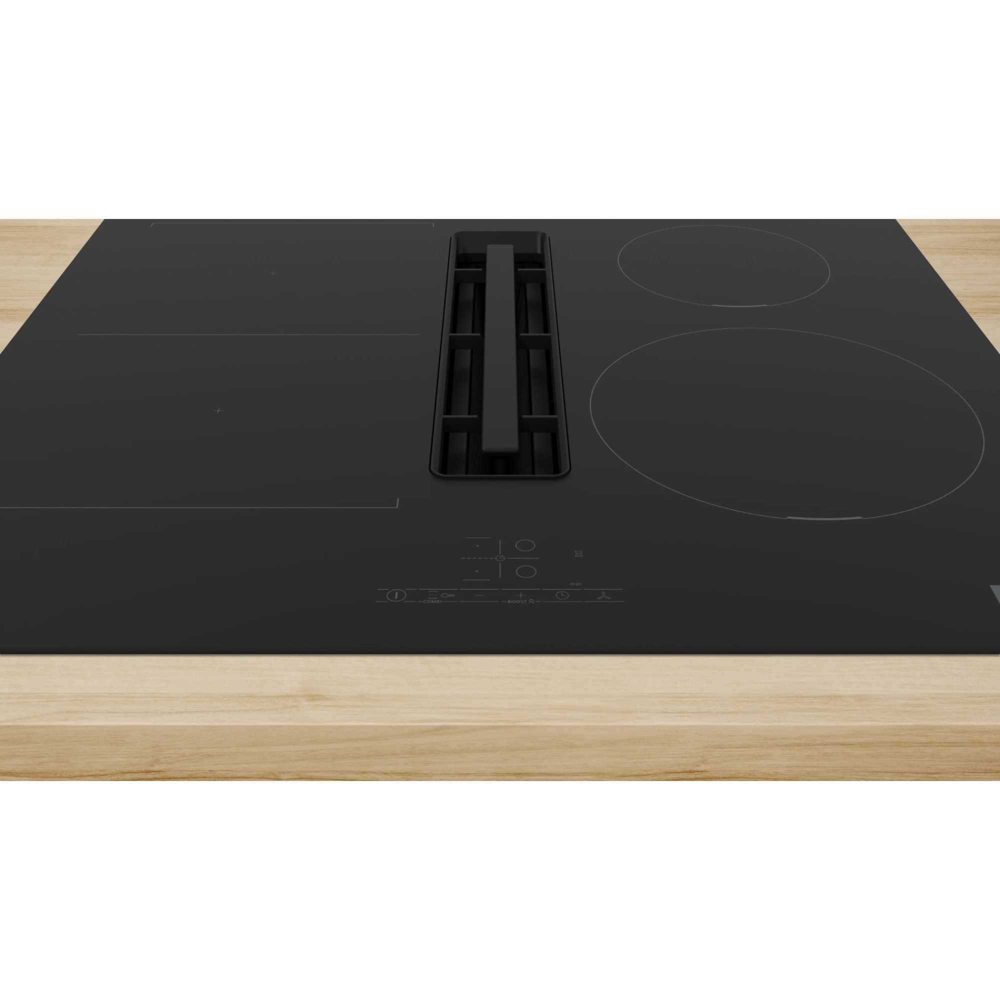 PVS611B16E Series 4 60cm Ventilation 4 Burner Hob - Black
