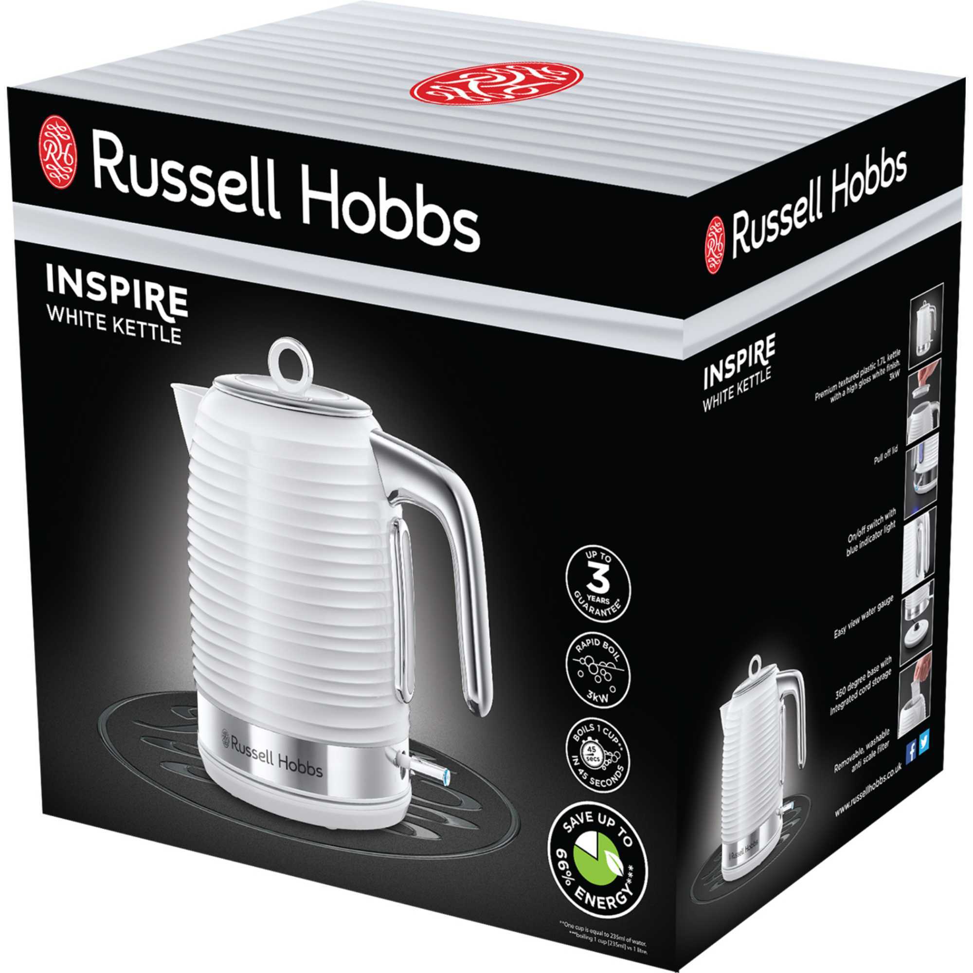 24360 Inspire 1.7L Kettle - White