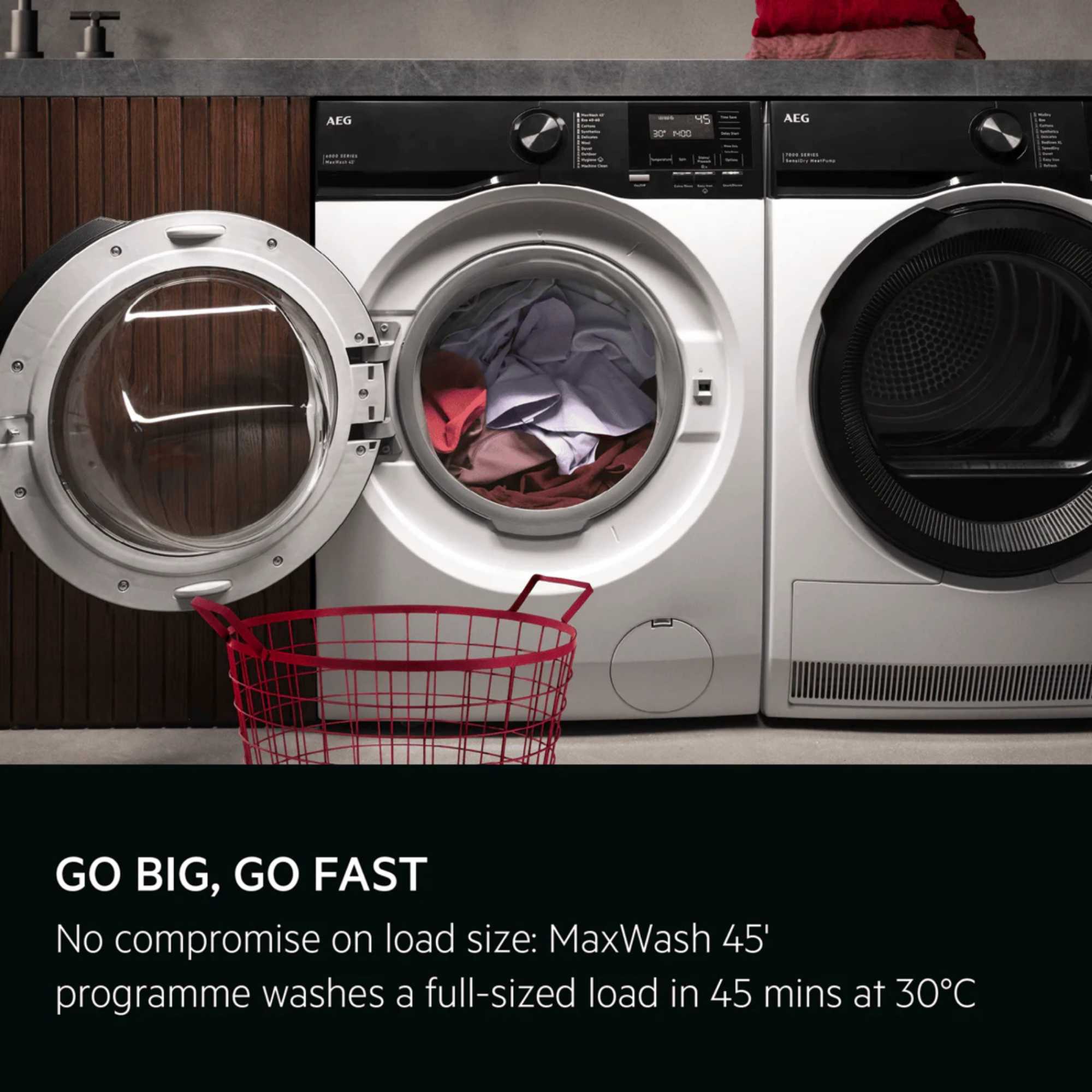 Series 6000 8kg 1400rpm Washing Machine - LFED61844B