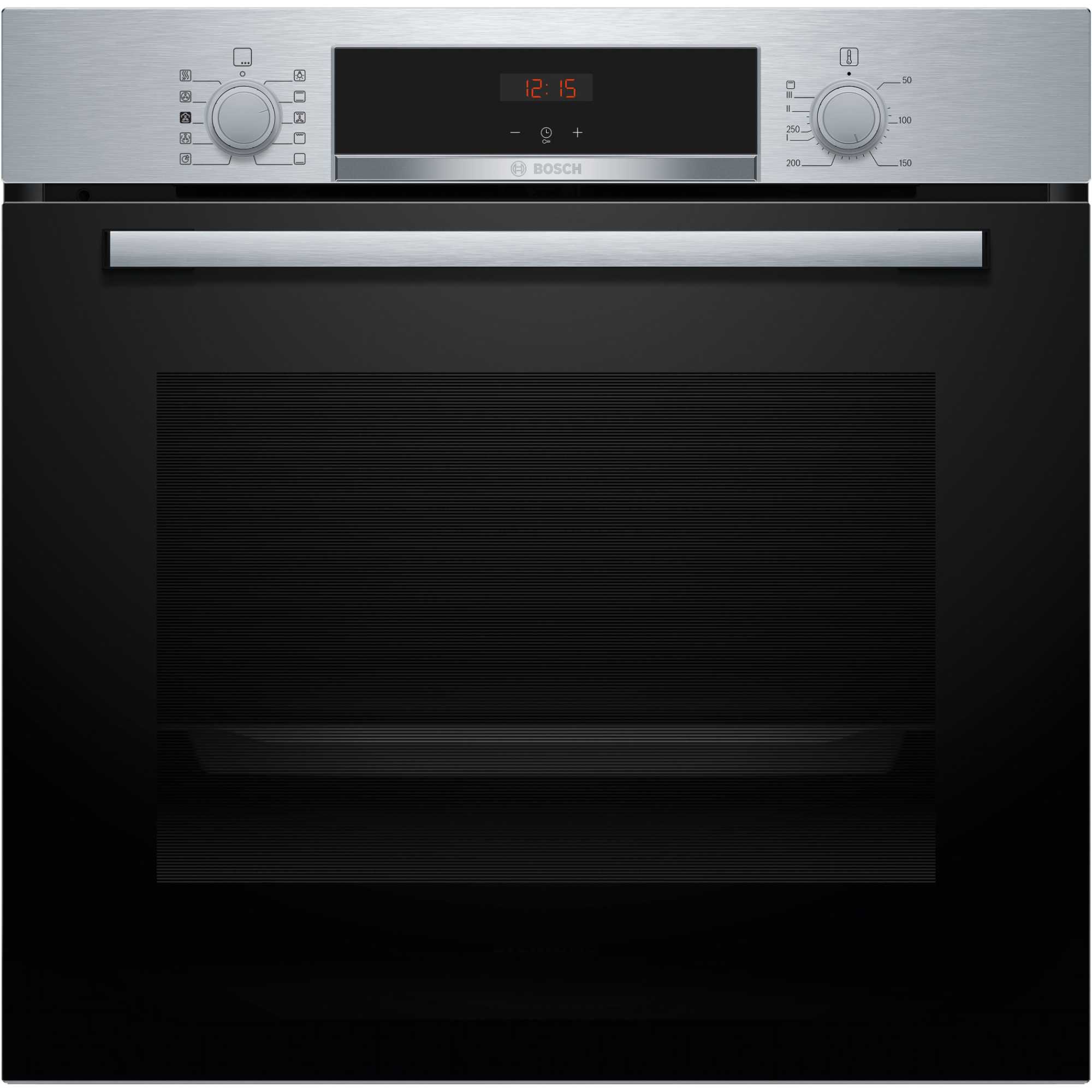 Series 4 HQA534BS3B Built-In Single Oven with Steam Function - Stainless Steel