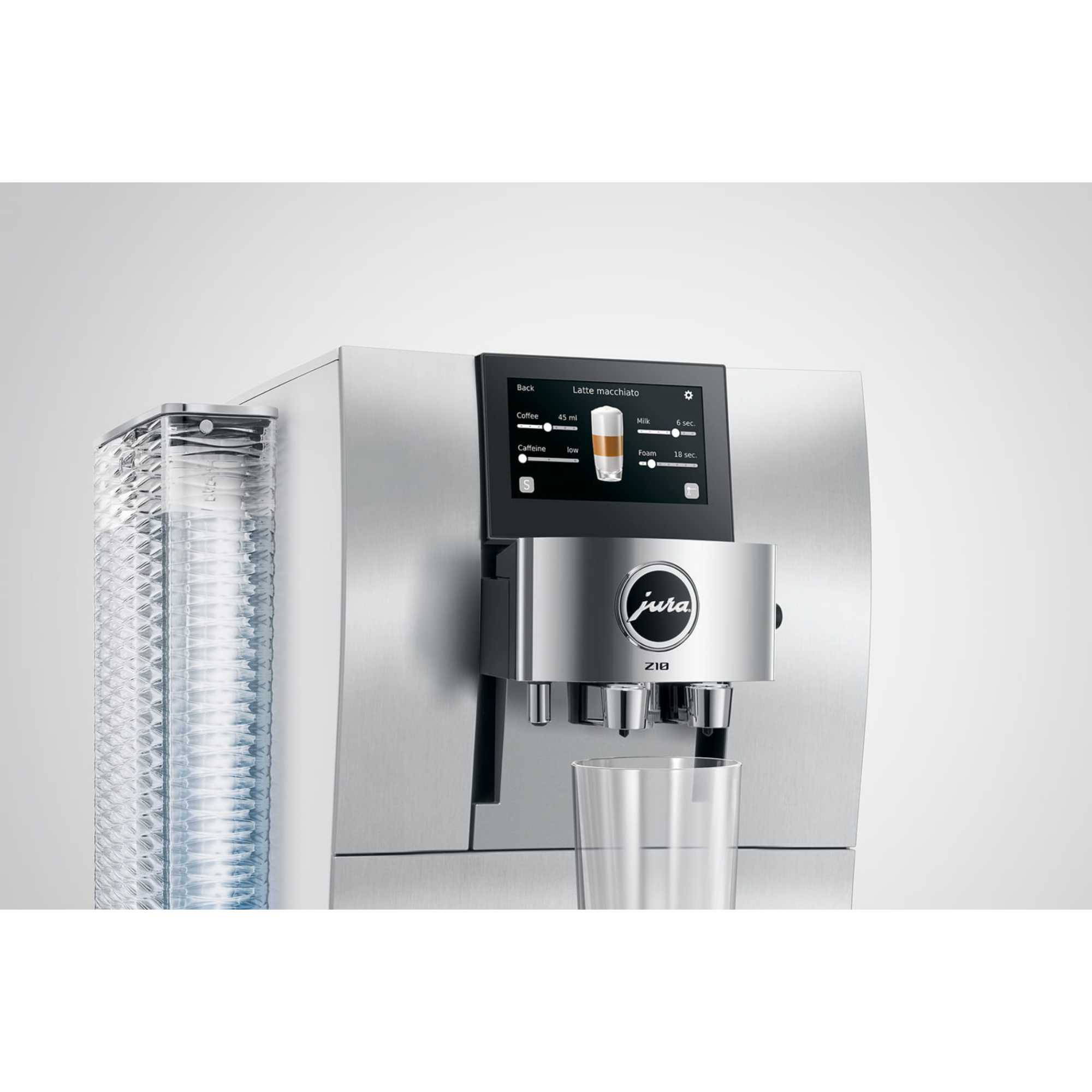 Z10 Automatic Bean To Cup Coffee Machine 15613 - Aluminium White