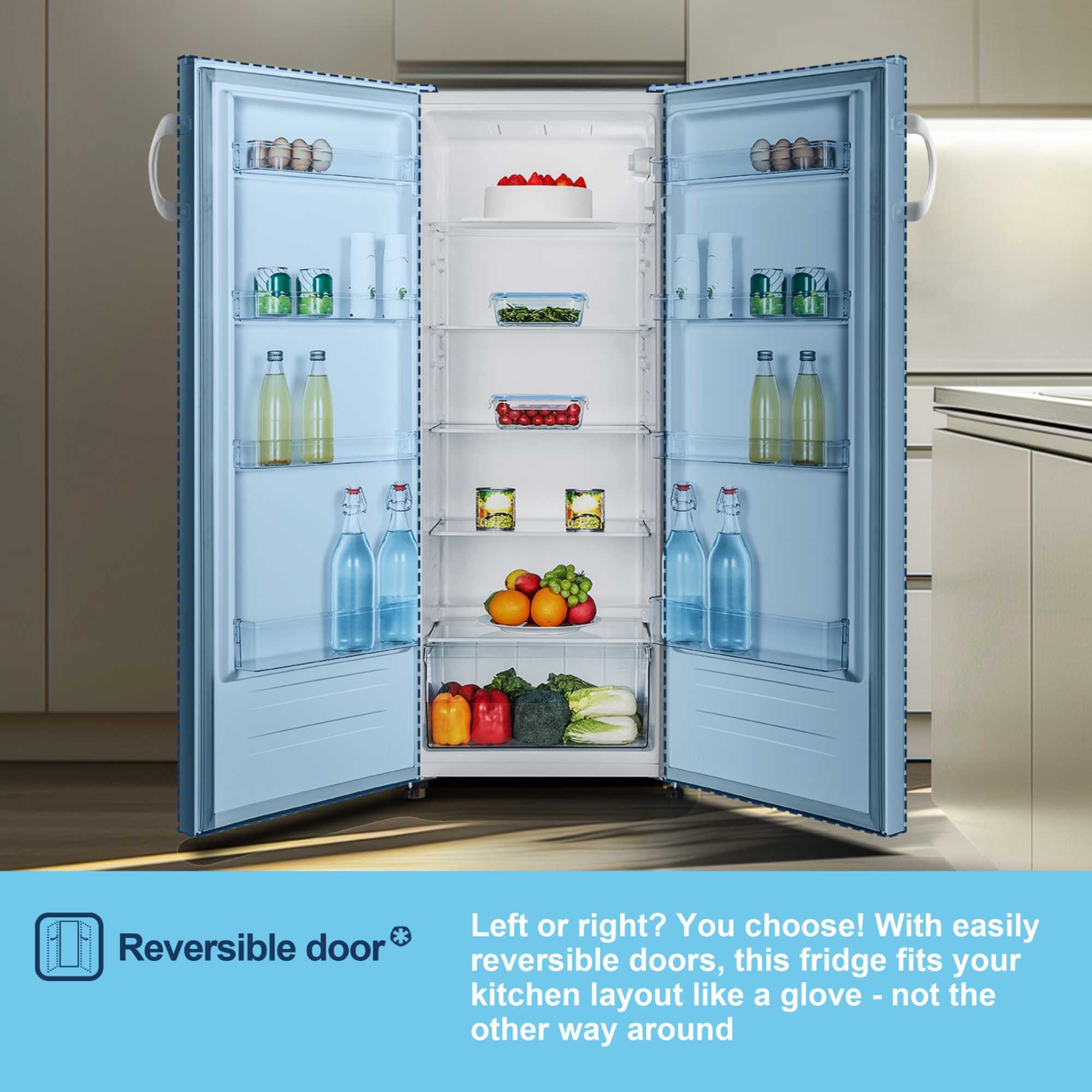 MTL55242E 242L Tall Auto Defrost Larder Fridge
