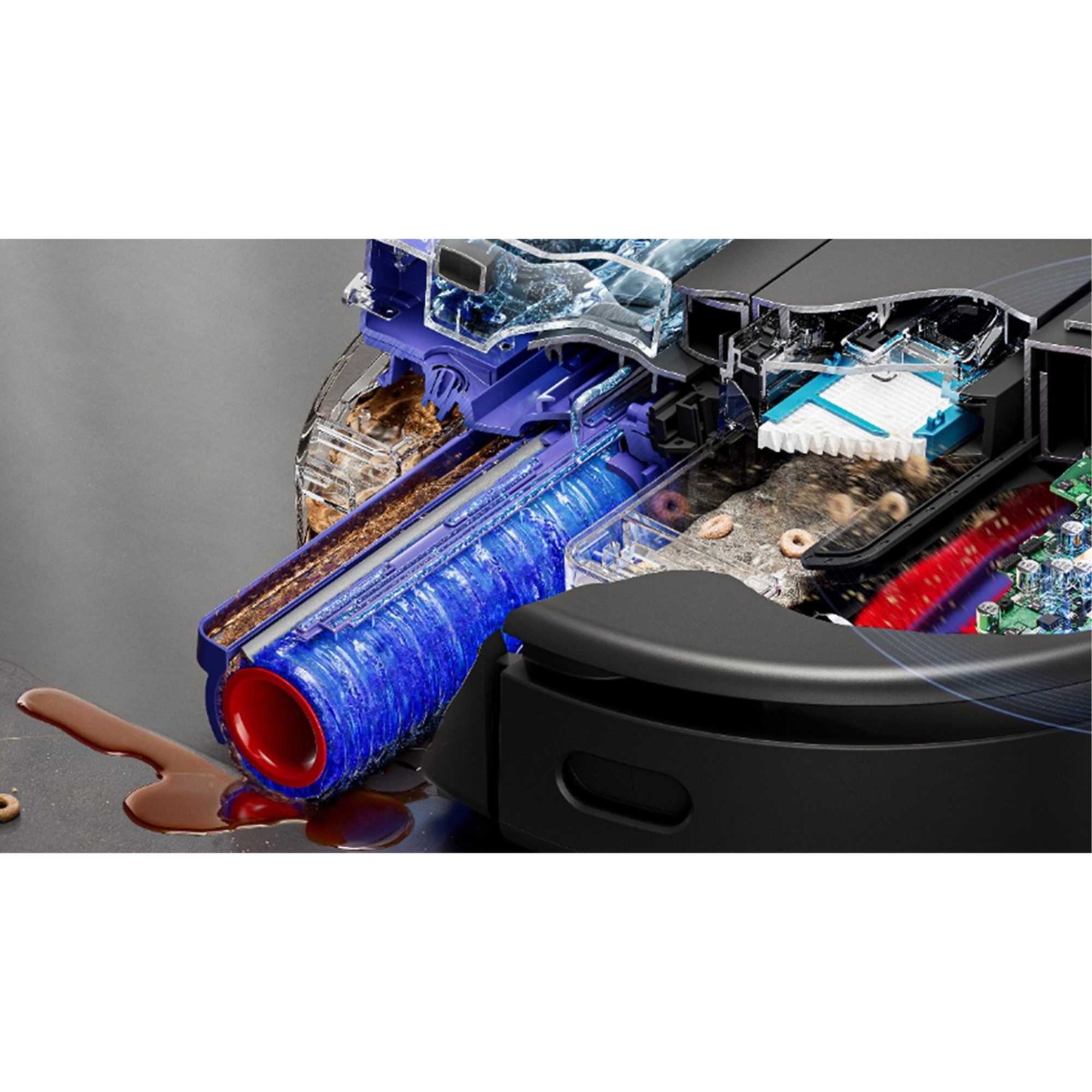 Spot+Scrub AI Wet & Dry Robot Vacuum Cleaner, Black