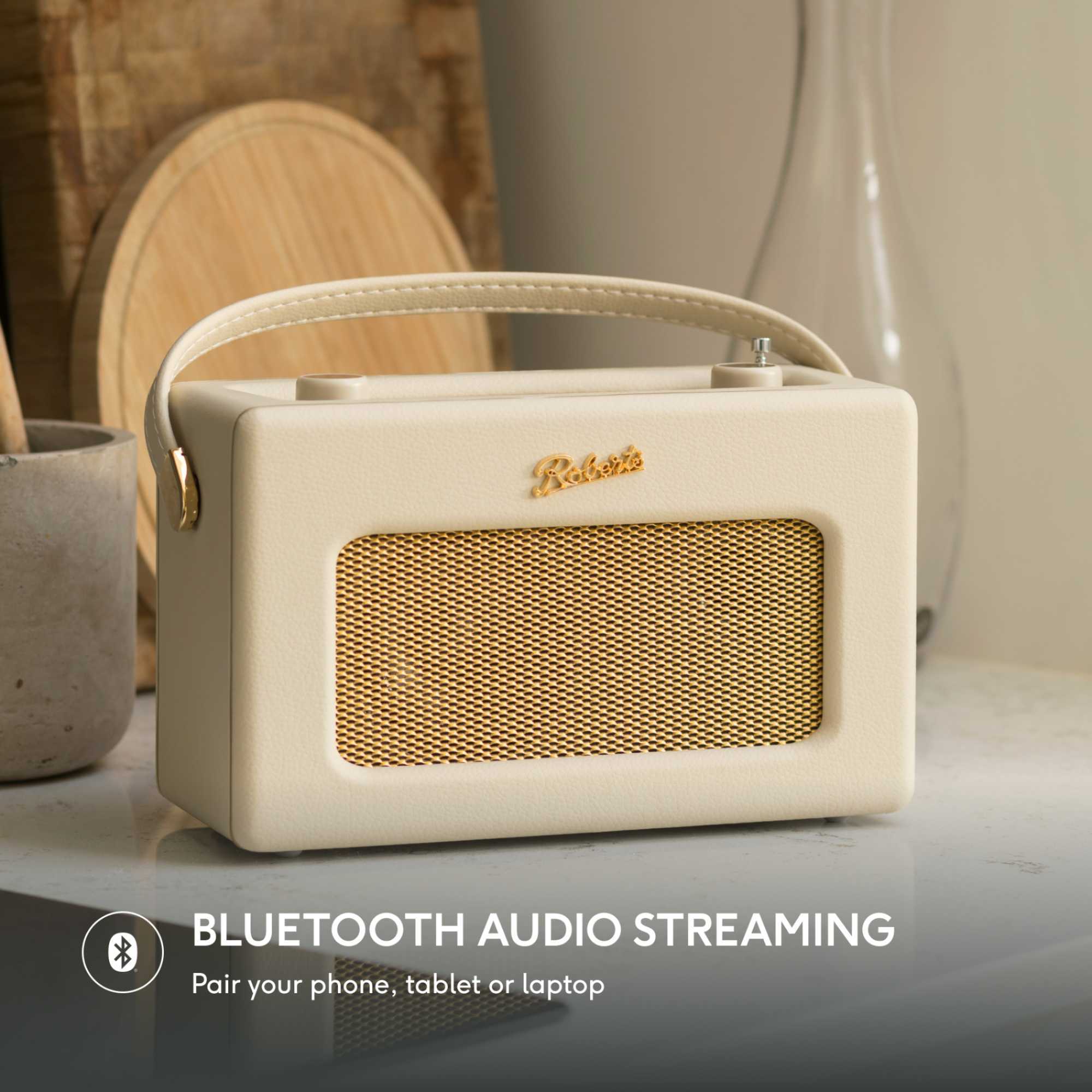 Revival Uno BT DAB/DAB+/FM Radio - Pastel Cream
