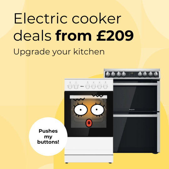 Electric cookers from £209