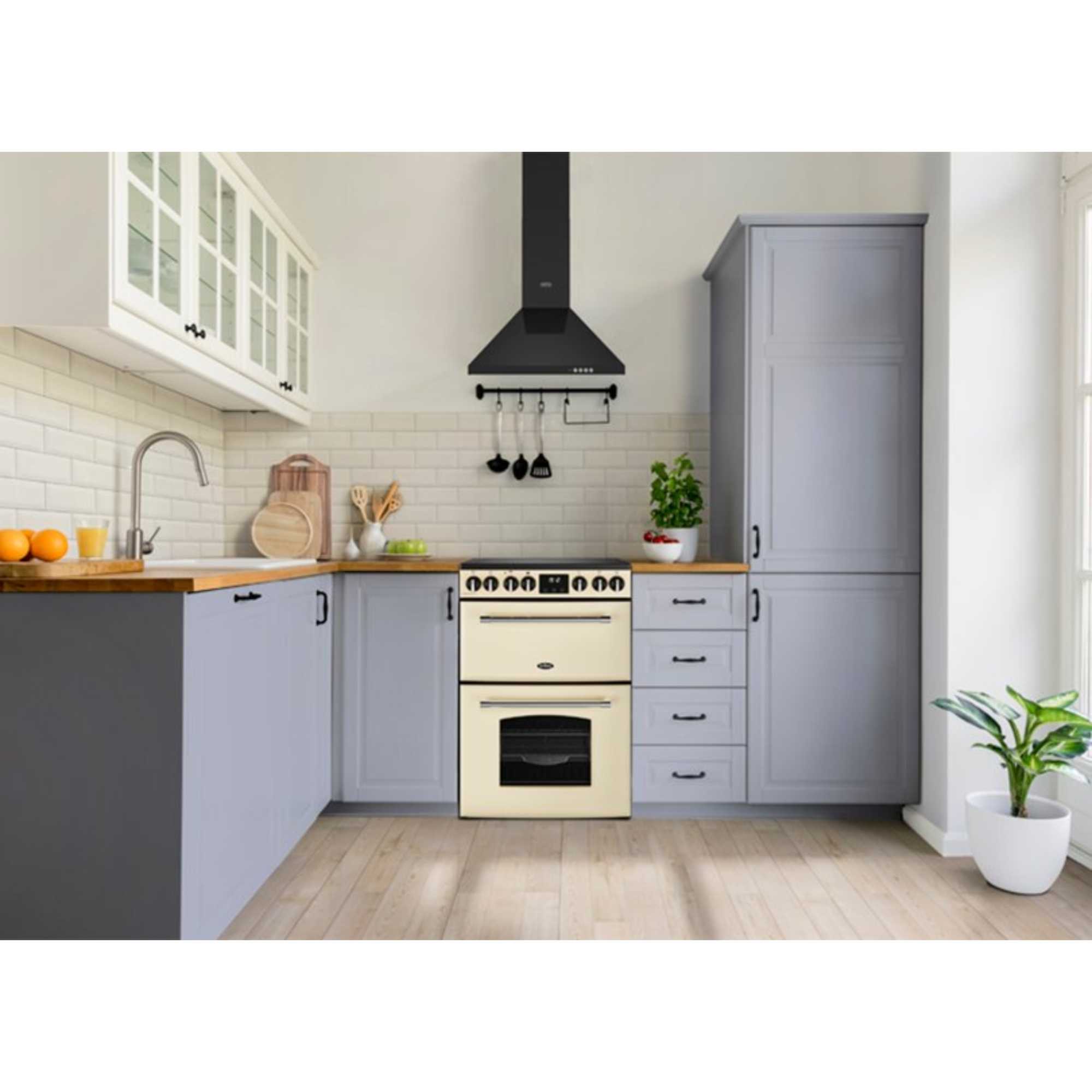 60cm Electric Double Oven Cooker - MRAFHOUSE60ECRM
