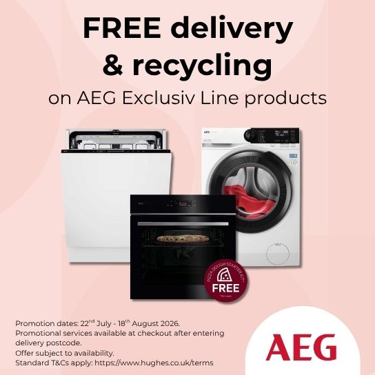 AEG free delivery and recycling