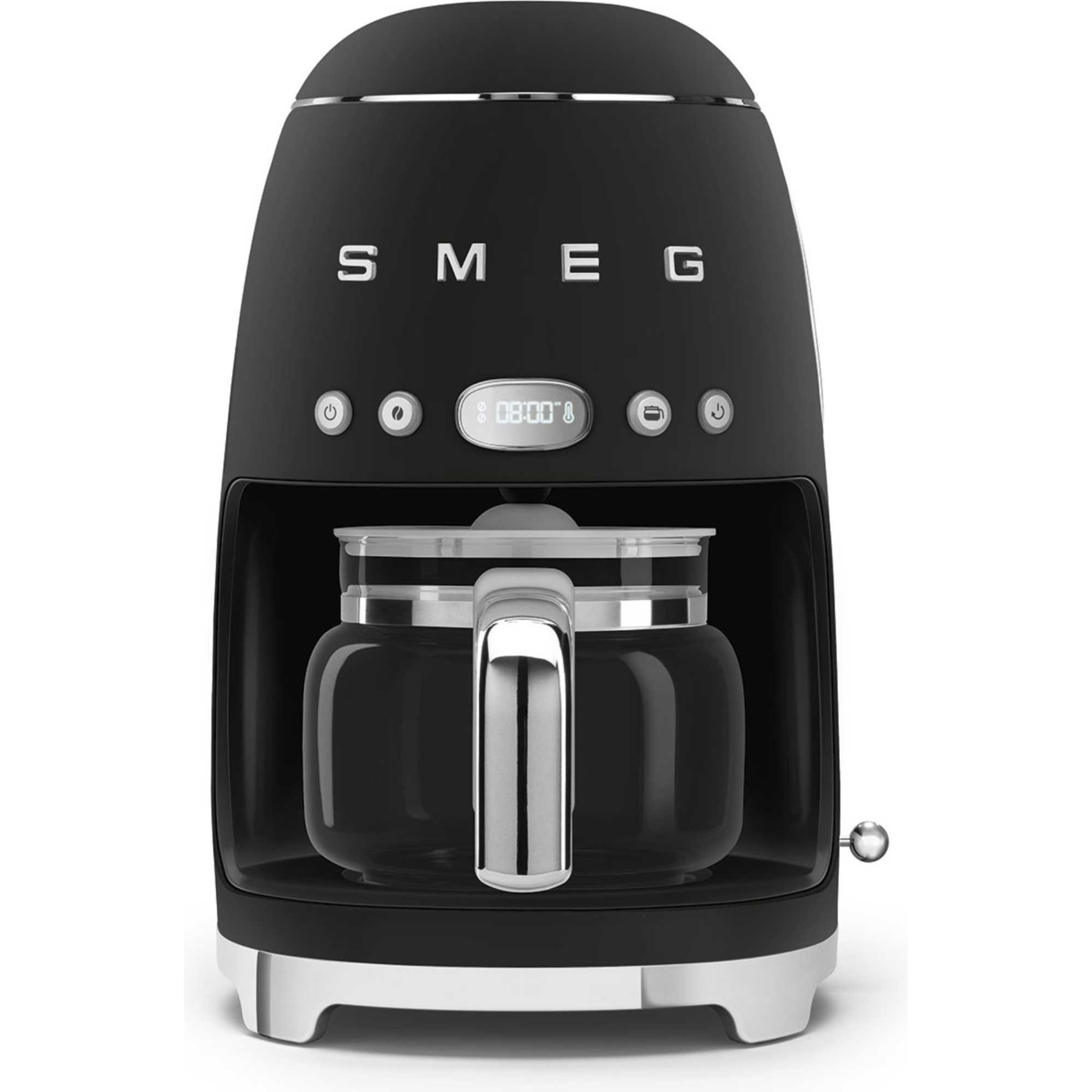 DCF02BLMUK Retro Design Drip Filter Coffee Machine - Matt Black