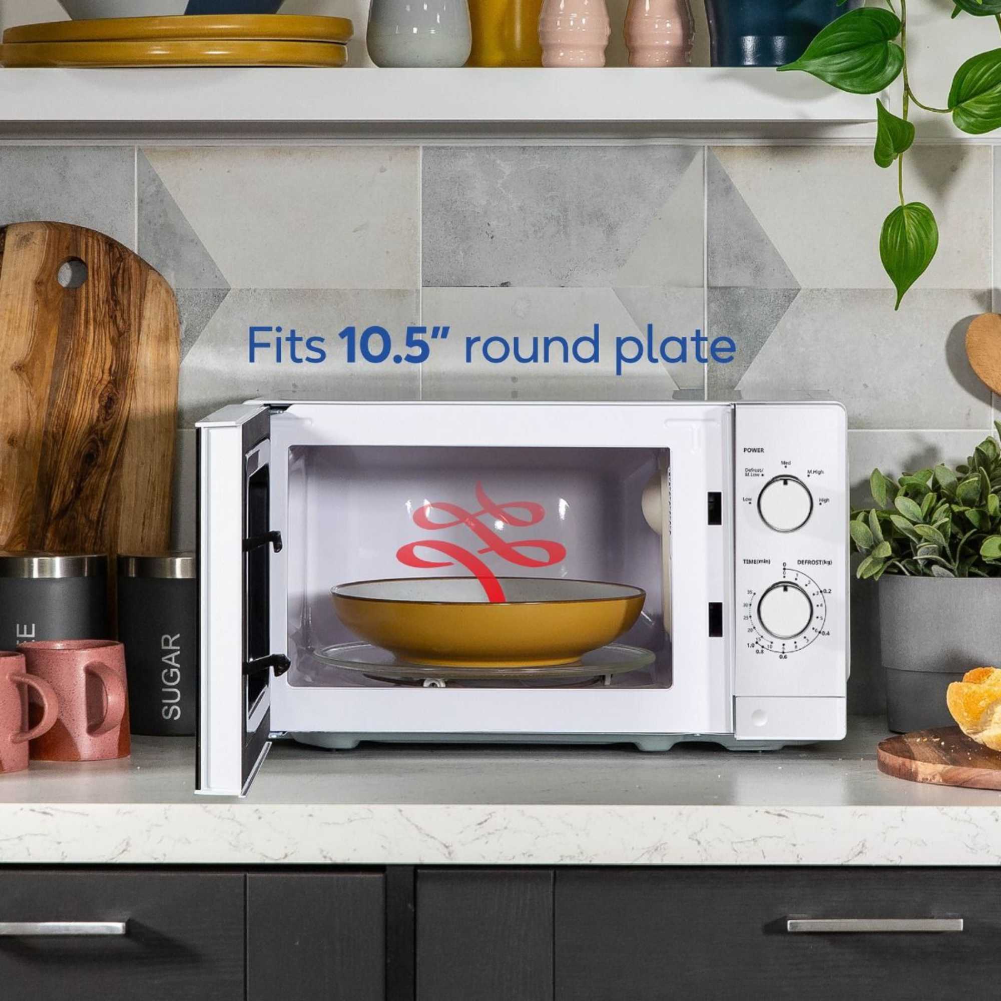 RHM2027 20l 800W Manual Microwave - White