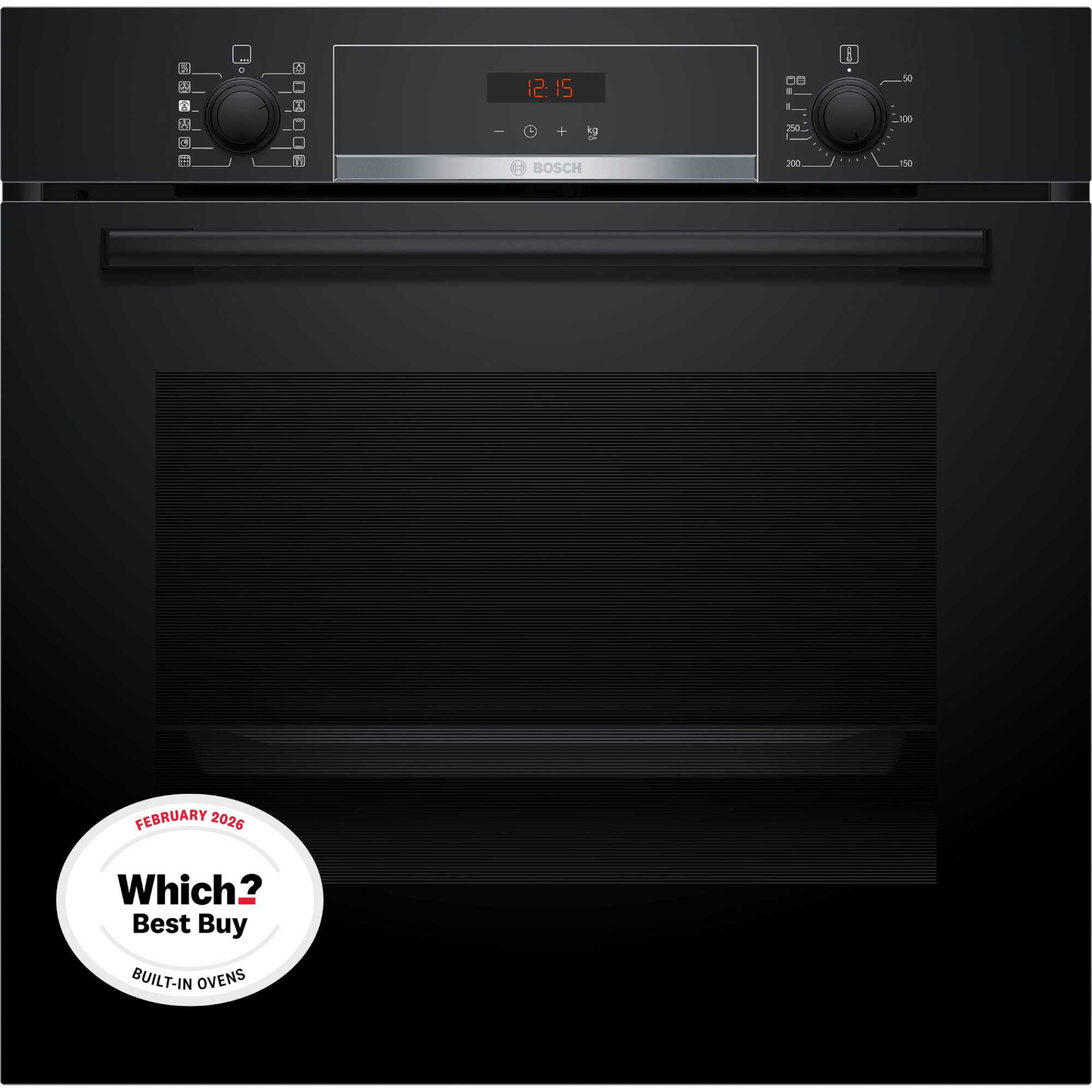 Series 4 HQA574BB3B Built-In Single Oven with Steam Function - Black