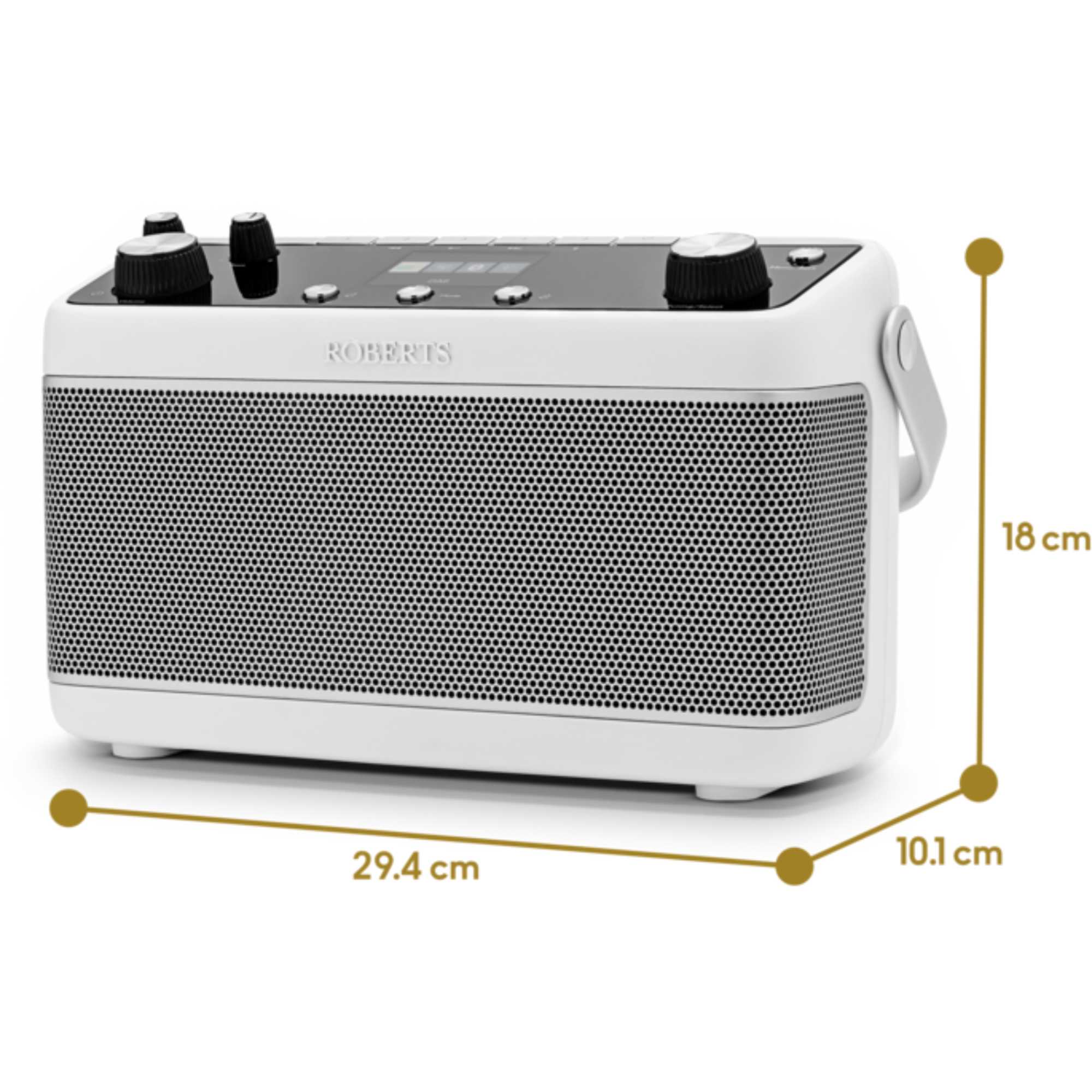 BLUTUNE 7 Bluetooth DAB+ & FM Stereo Radio - White
