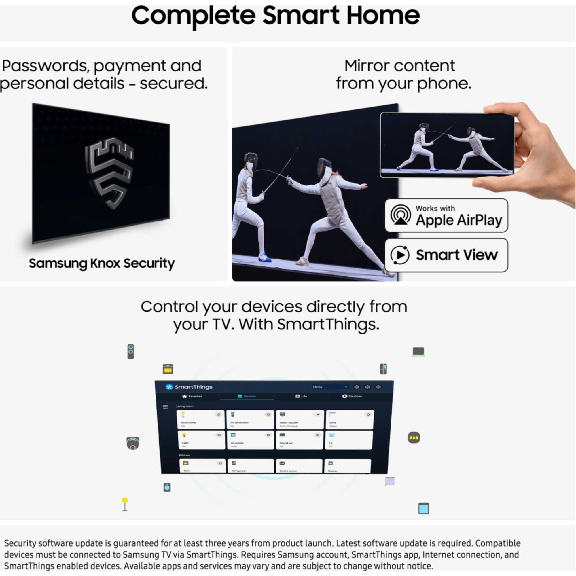 Q7F2 85" QLED 4K Vision AI Smart TV - QE85Q7F2