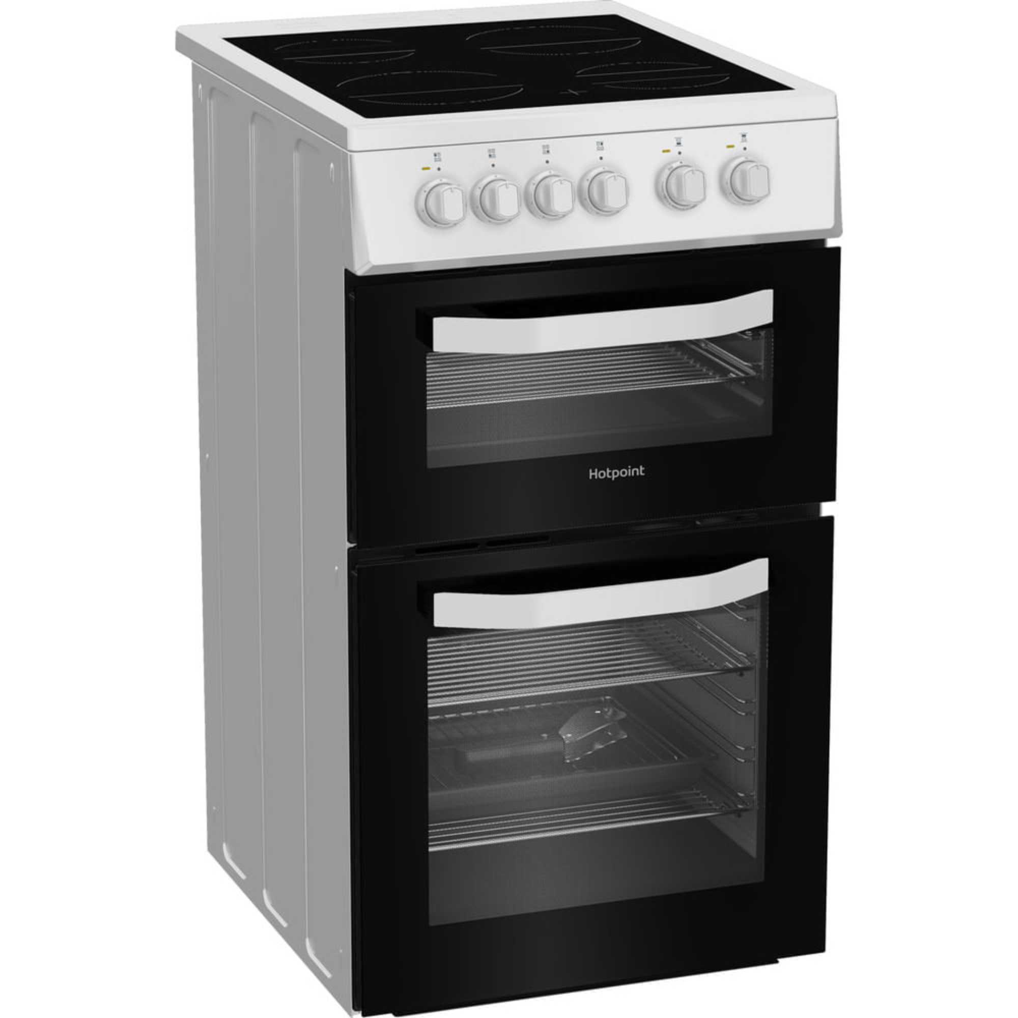 50cm Electric Single Oven Cooker - HTE5VCW