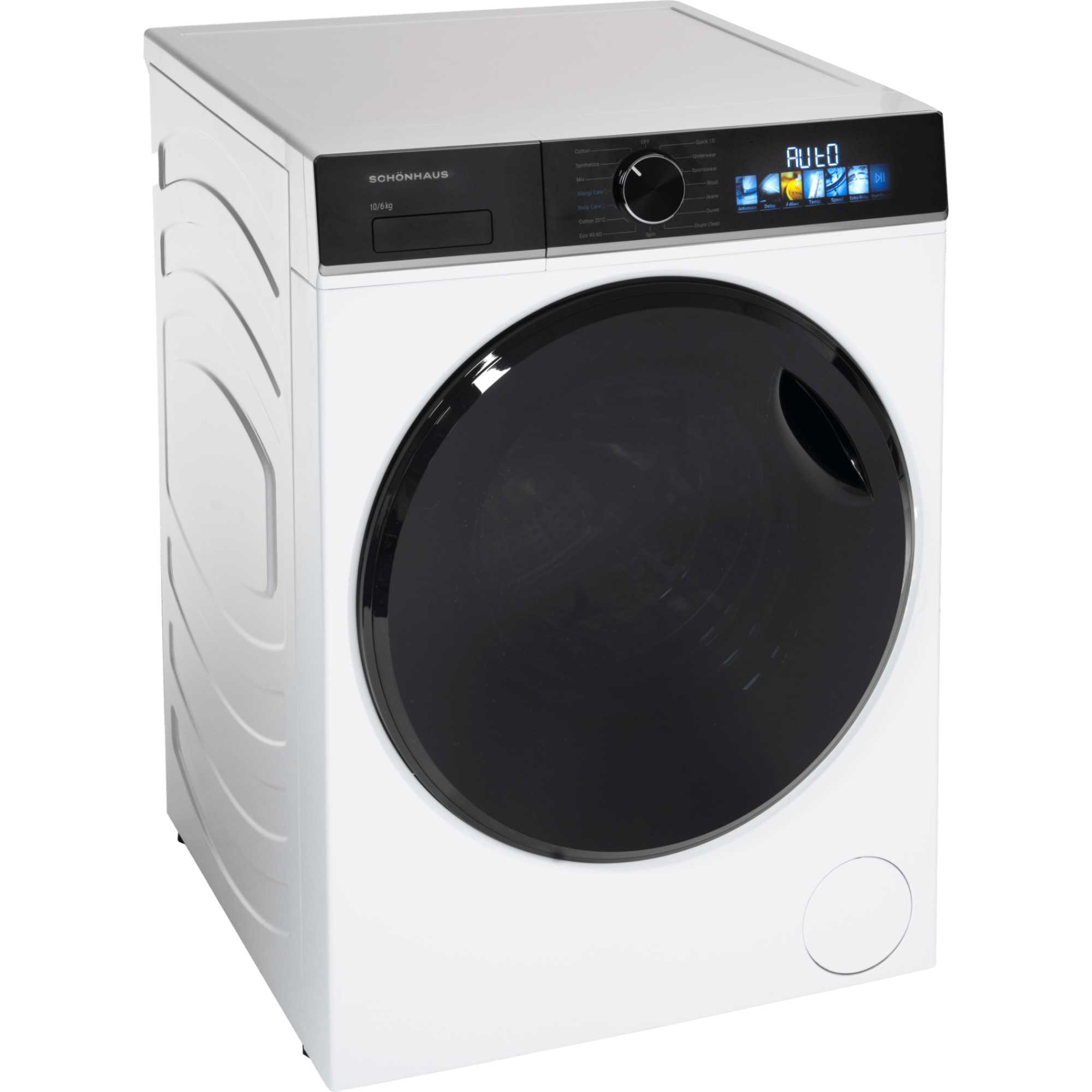WDSF0110614AW 10kg Wash 6kg Dry Washer Dryer - White