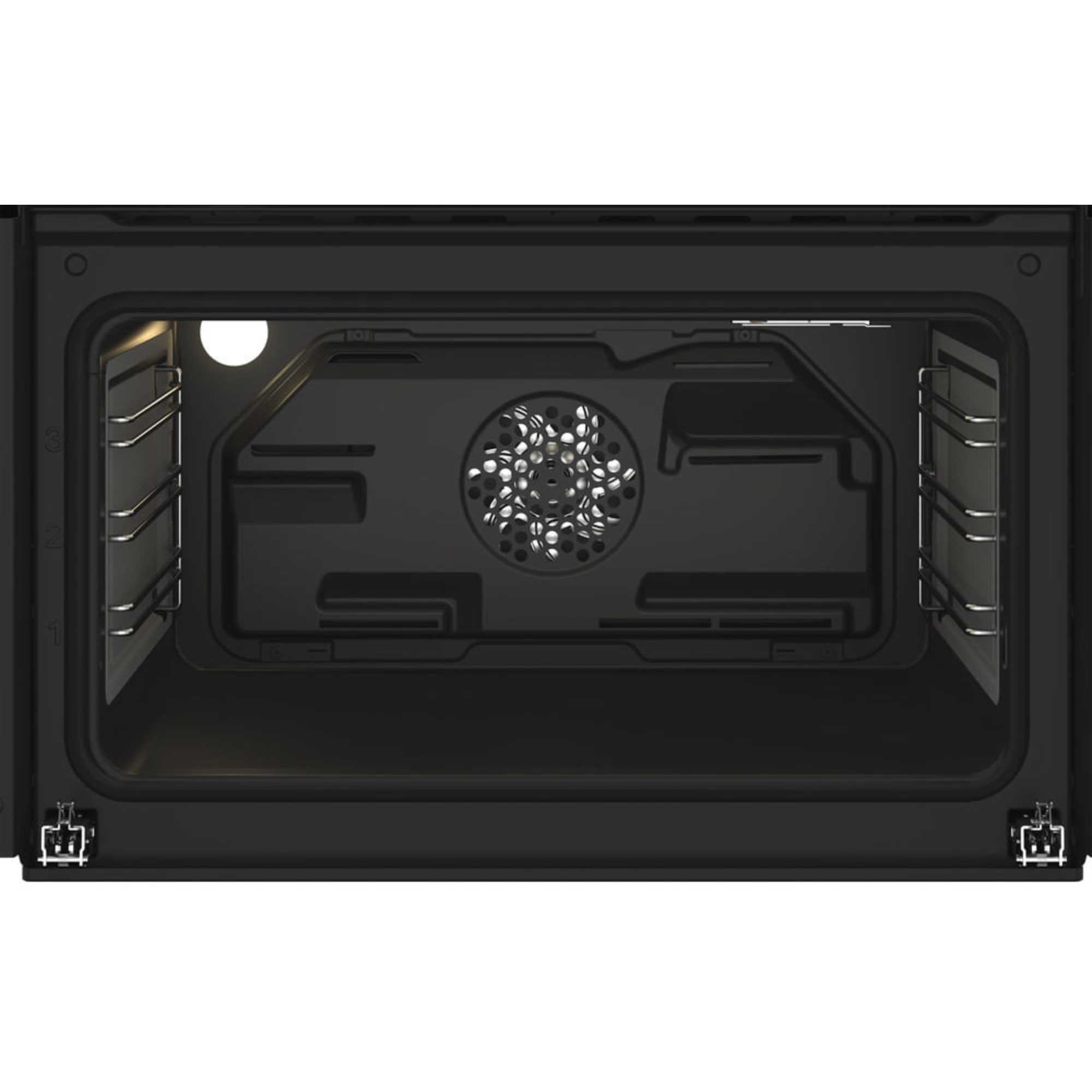 DUI 12D IX Built Under Electric Fan Double Oven - Stainless Steel