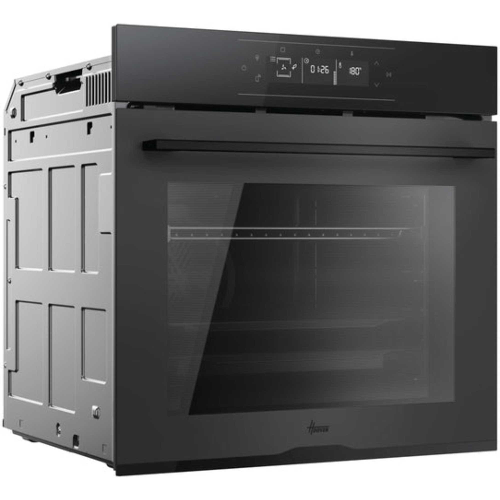HO6M5G3HTB 78L Built-In Single Multifunction Oven - Black