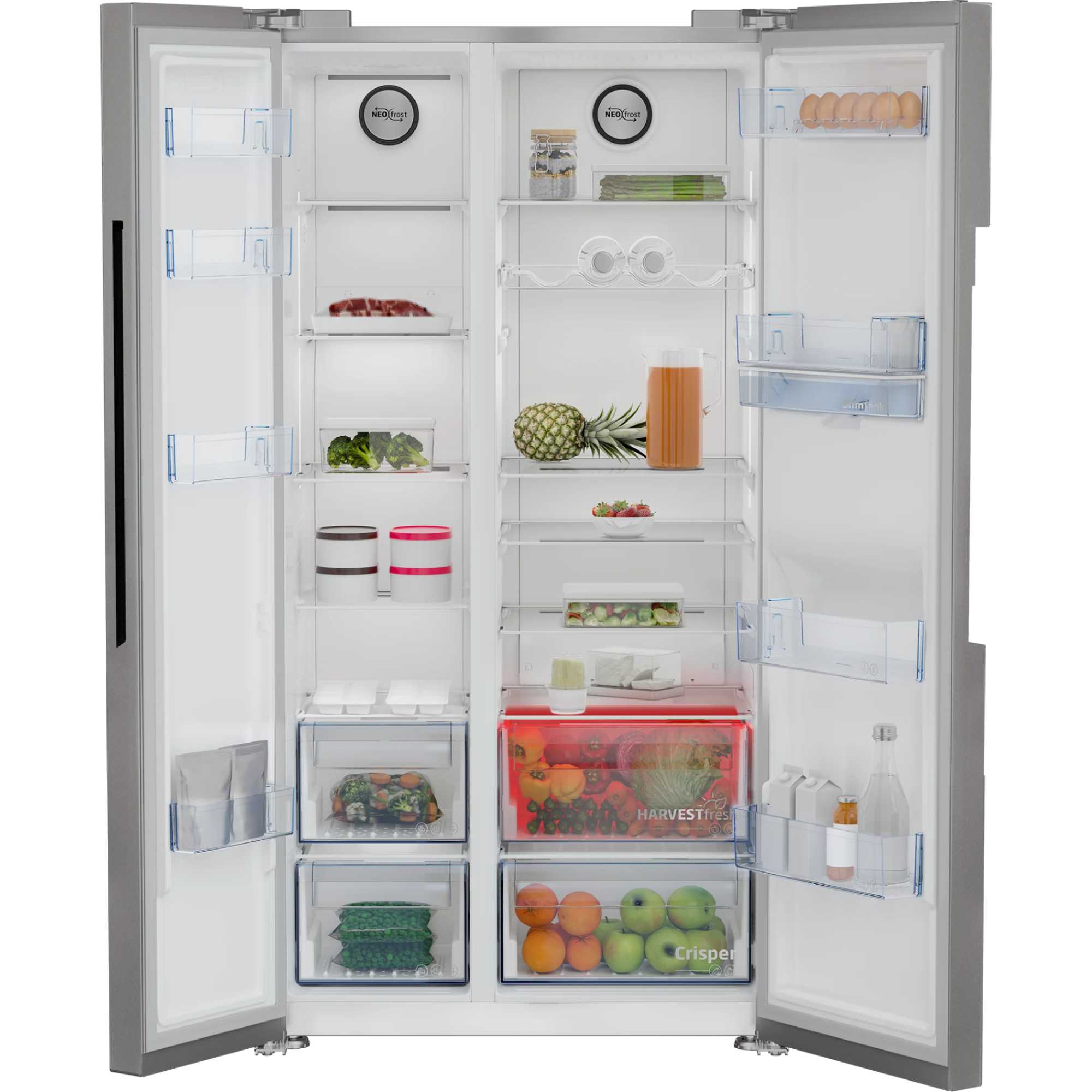 ASD2542VX HarvestFresh American Style Fridge Freezer - Water Dispenser