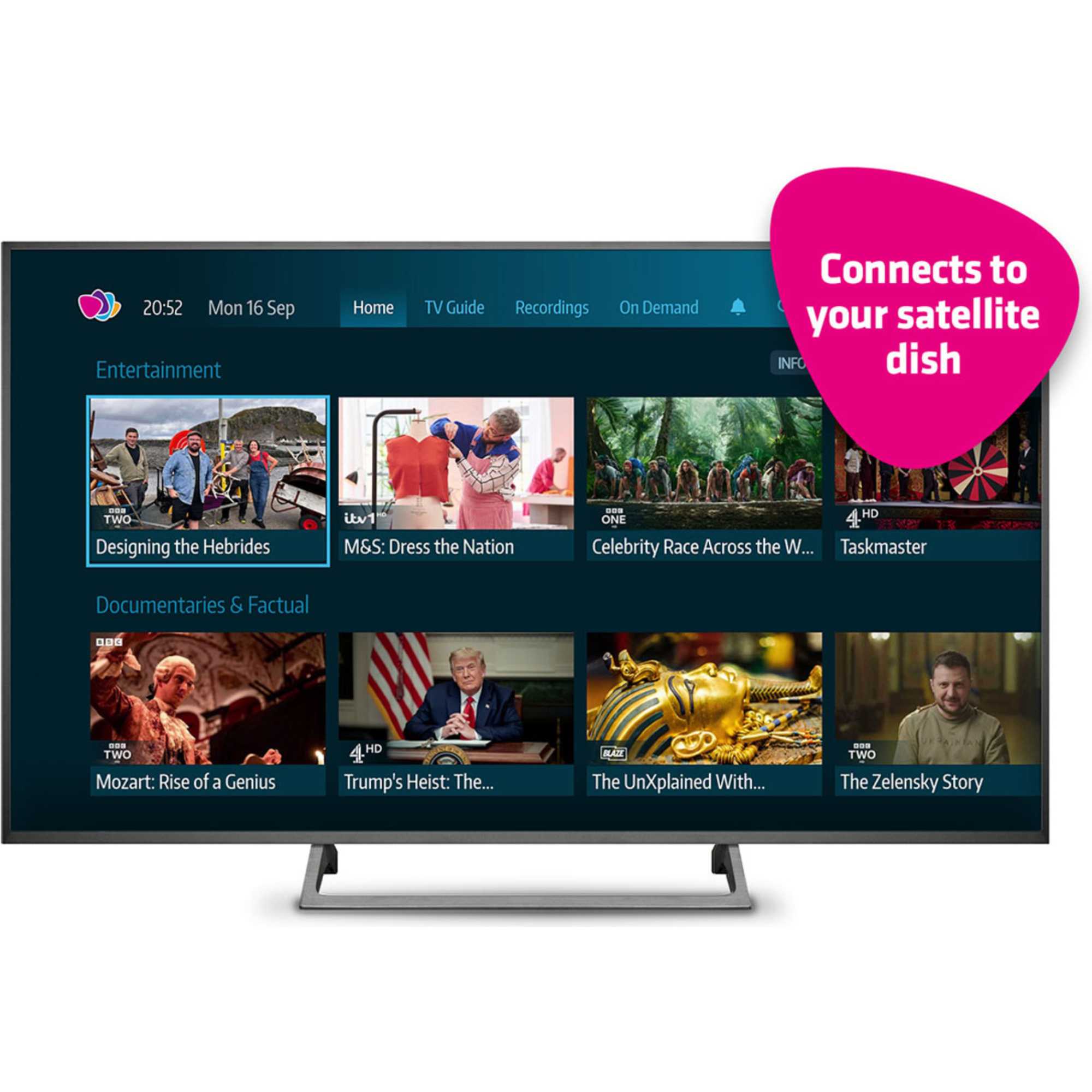 UHD-4X-500 FREESAT Smart 4K Ultra HD Digital TV Recorder - 500GB