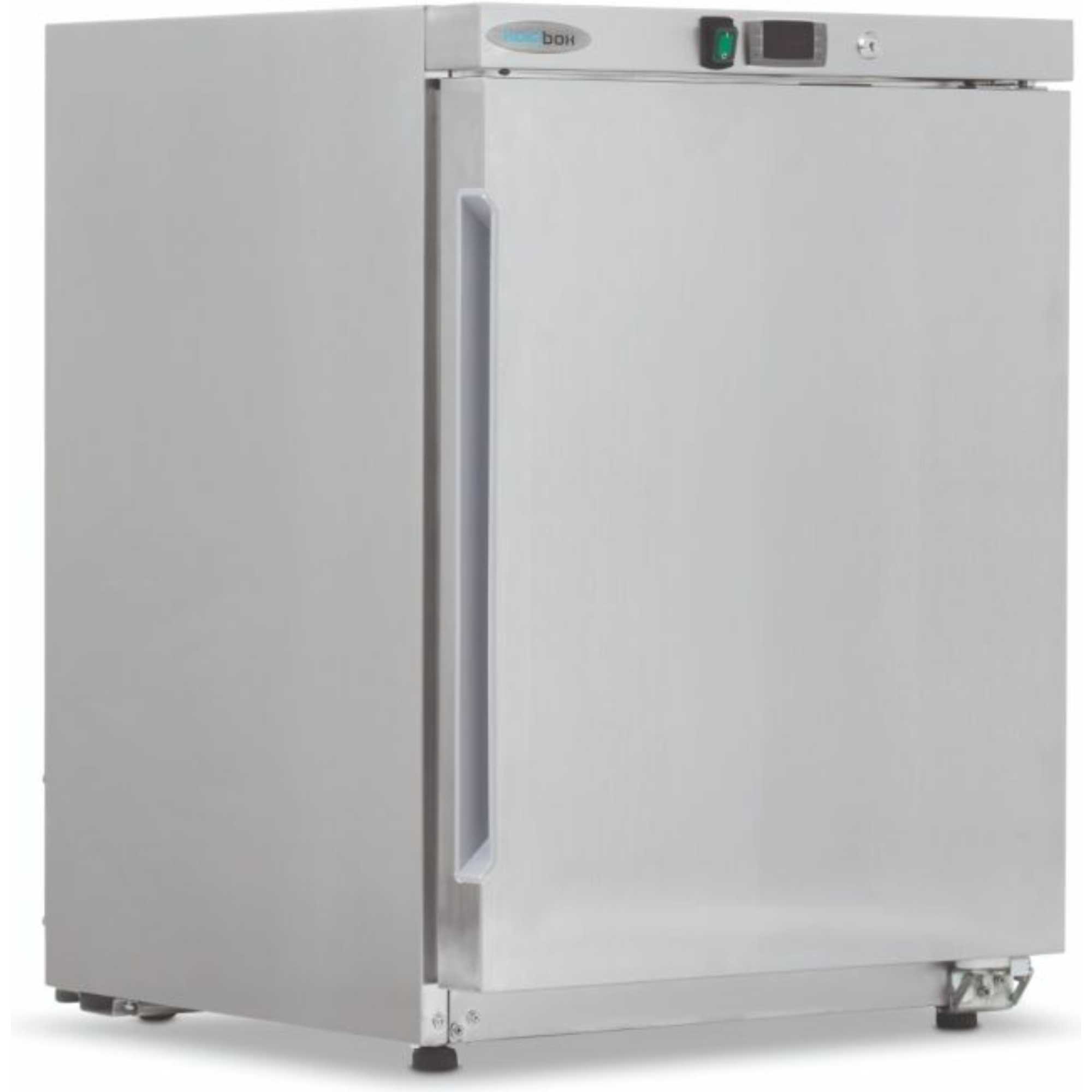 KXF200 Singled Hinged Door 113L Undercounter Freezer - Stainless Steel