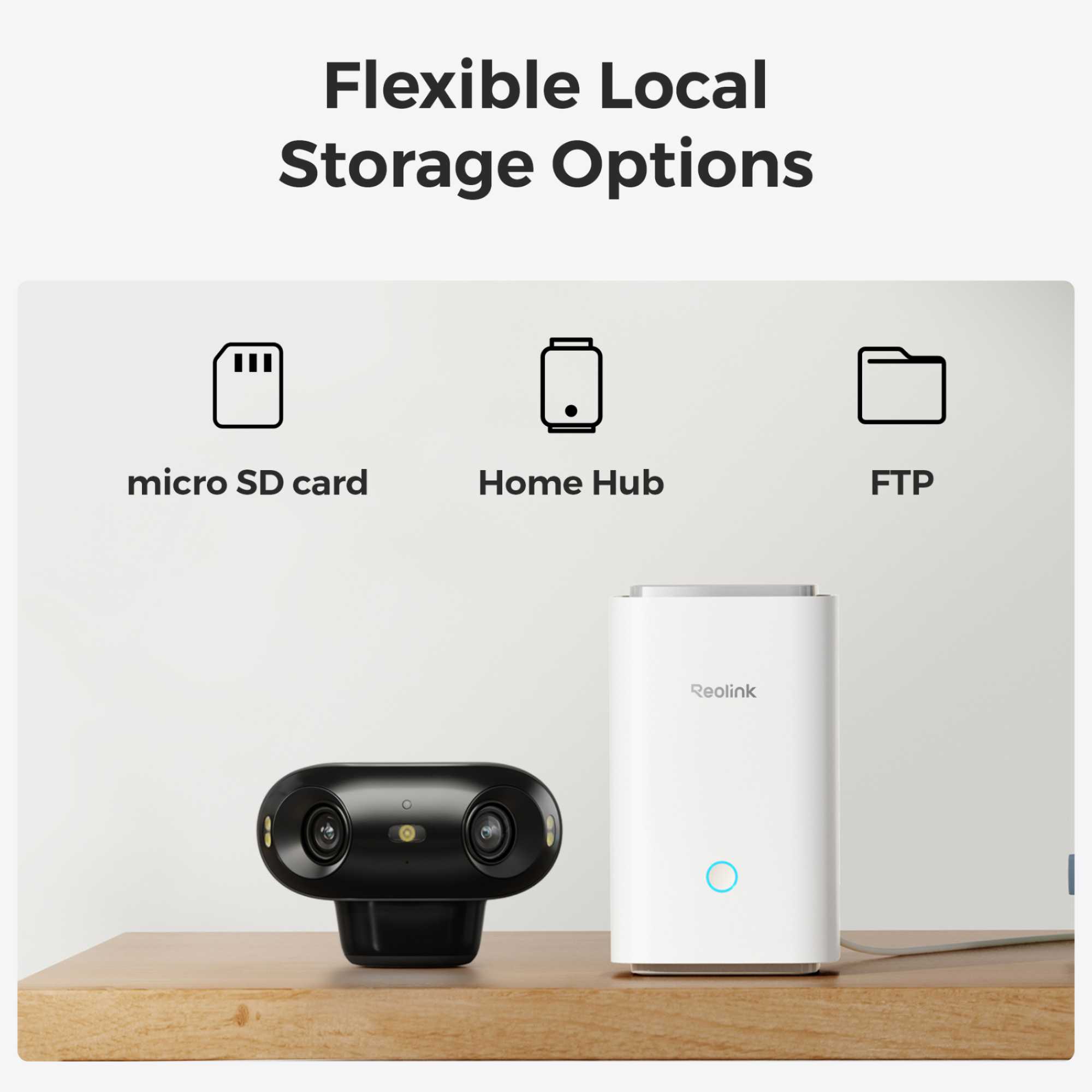 Argus Series 4K 180 Battery WiFi Outdoor Security Camera with Solar Panel + 64GB