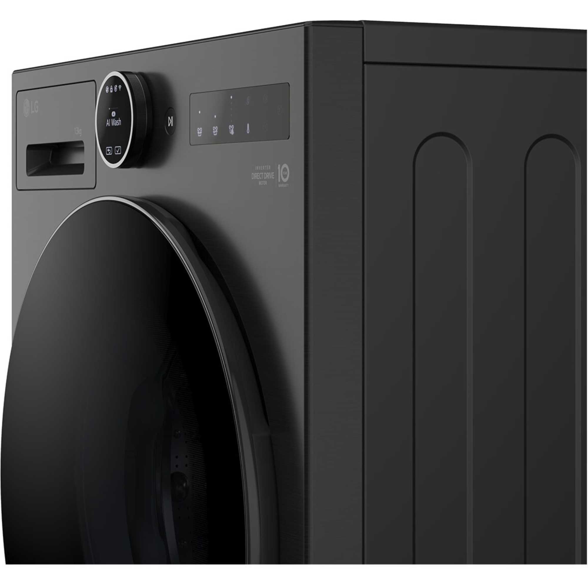 F4X7013TBB 13kg AI Direct Drive Washing Machine - Black