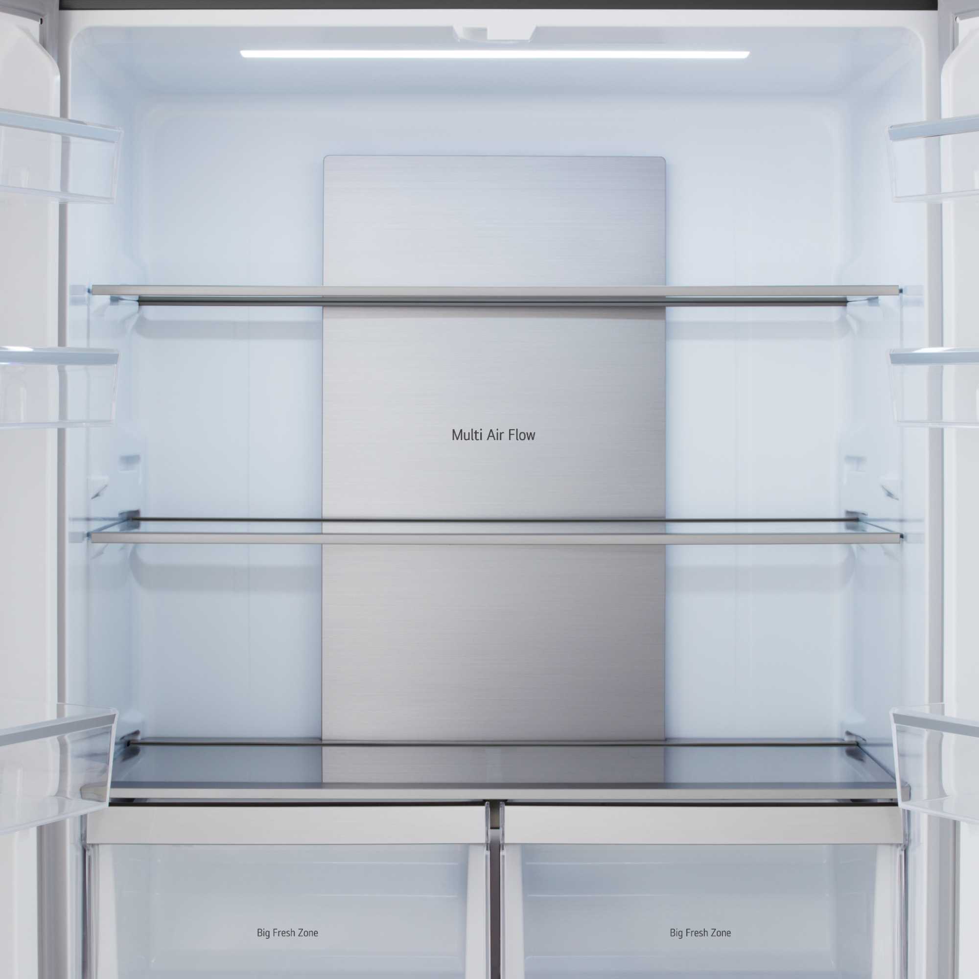 American Style Fridge Freezer Total No Frost - Black - GMM42ABBEH