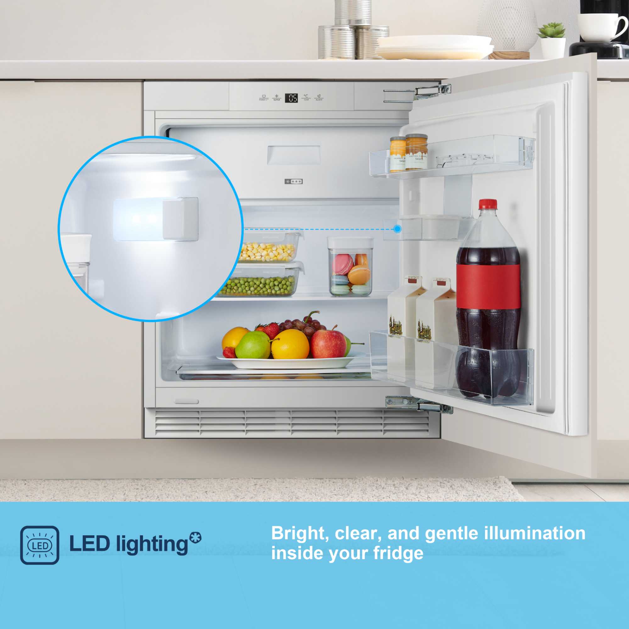 MBUR60121E 121L Icebox Built-in Fridge