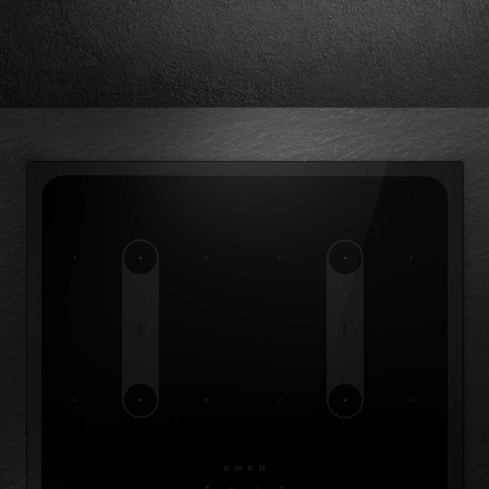 SI2B22641D 60cm Built-In 4 Zone Induction Hob - Black