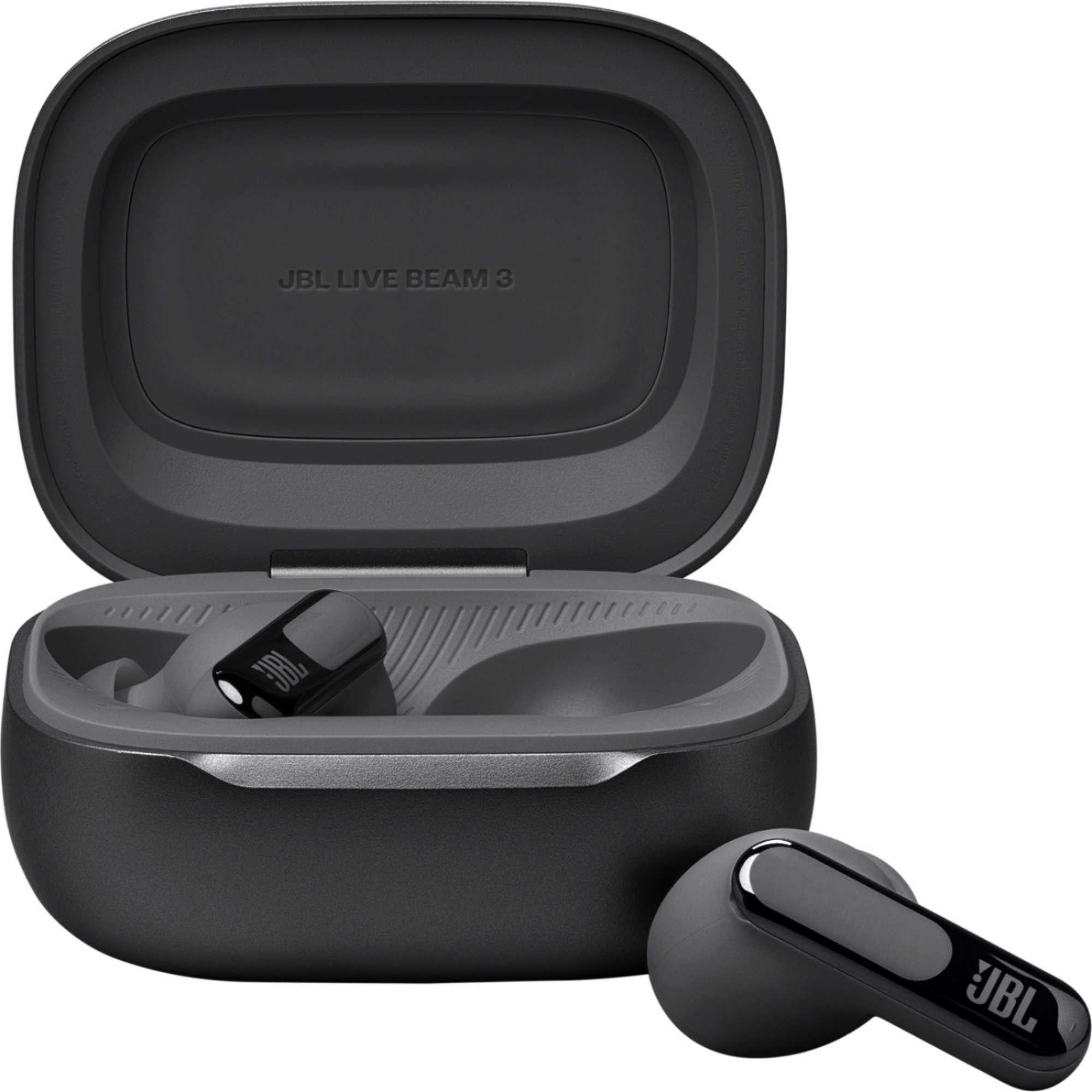 Live Beam 3 In-Ear Headphones Noise Cancelling with Smart Case - Black