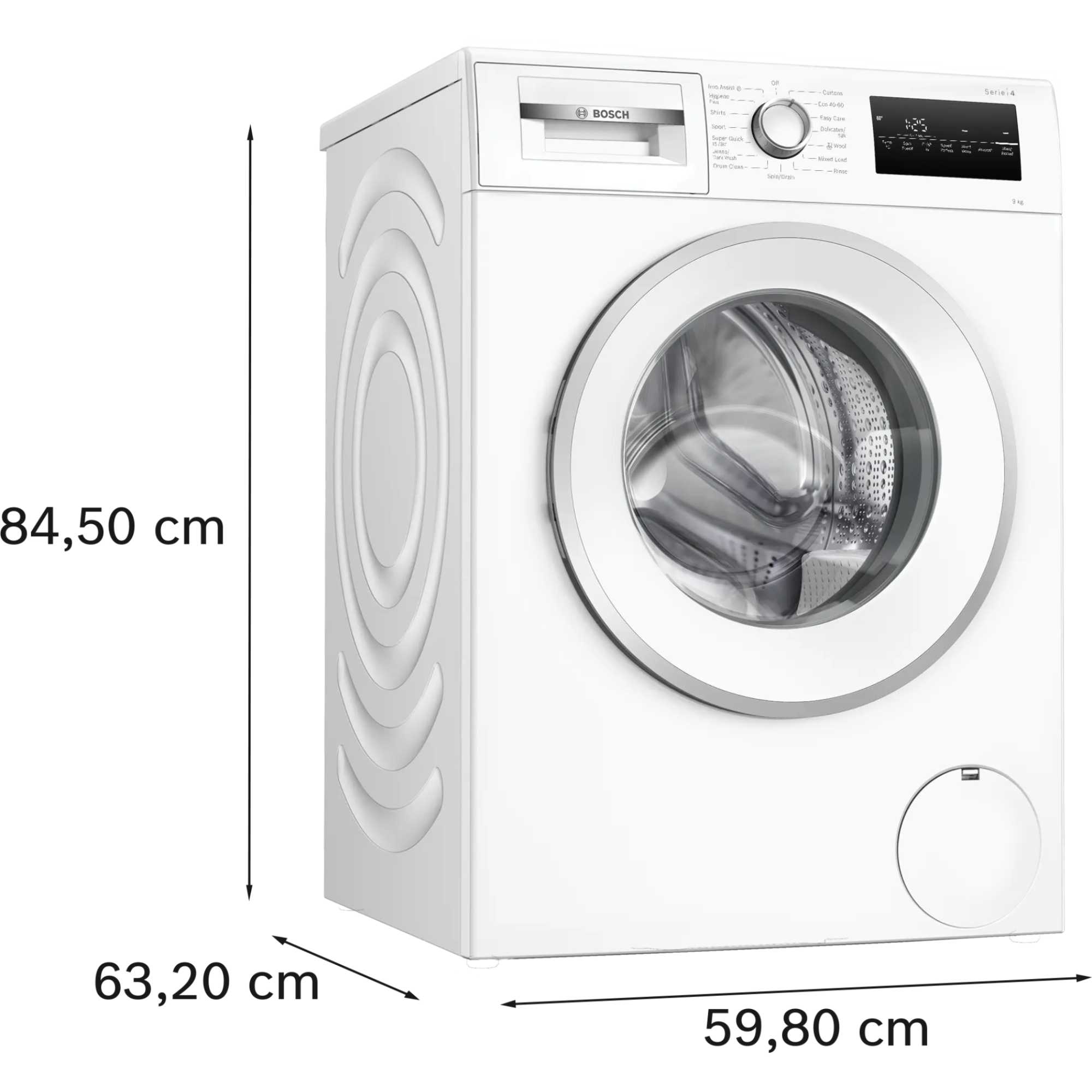 Series 4 9kg 1400rpm Washing Machine - WAN28255GB