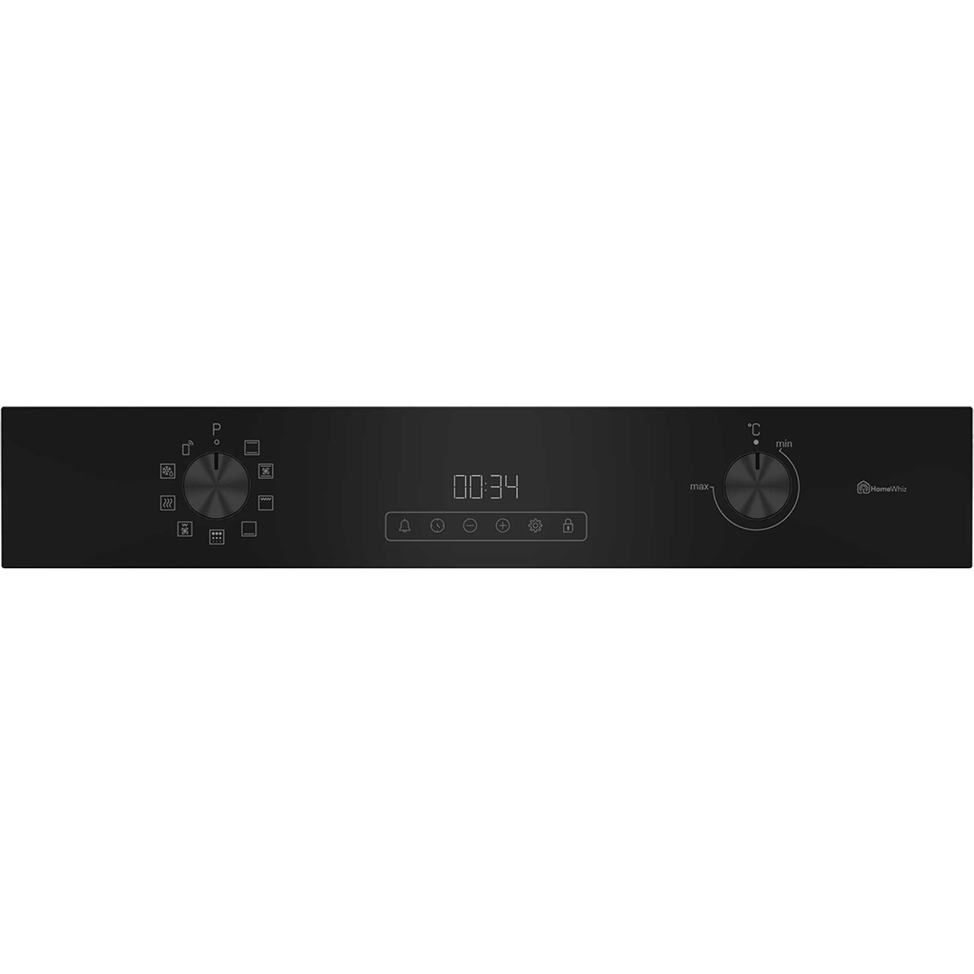 Blomberg ROEN8232WBP Built In Electric Pyrolytic Oven in Black 72L A R