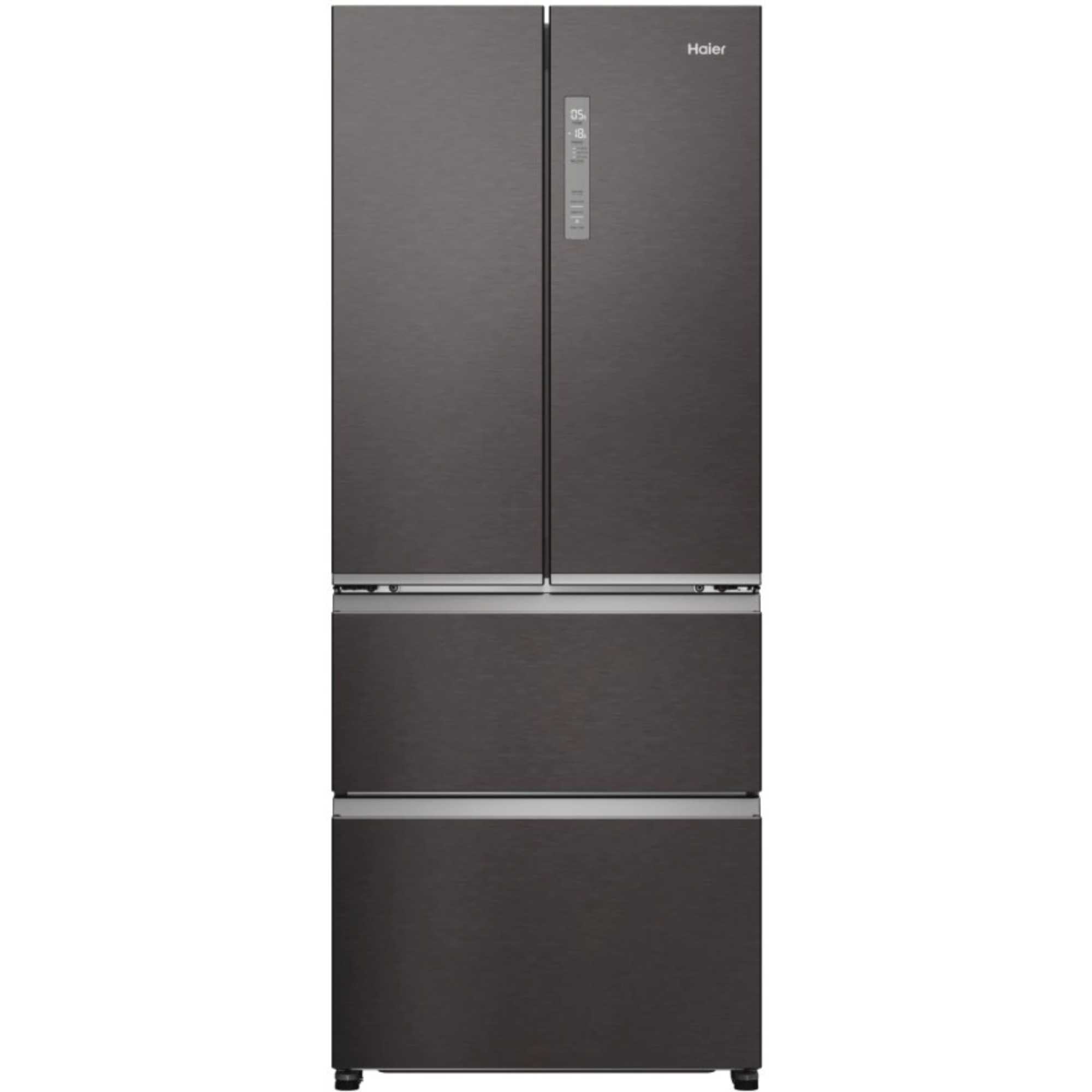 HFR3718ENMD American Style Fridge Freezer 60/40 No Frost - Dark Inox