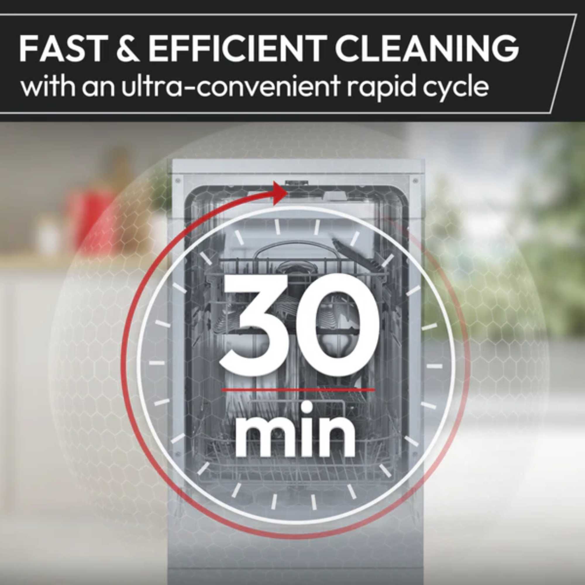 H-Dish 500 HDPH2D1049W-80 Dishwasher 10 Place Settings - White