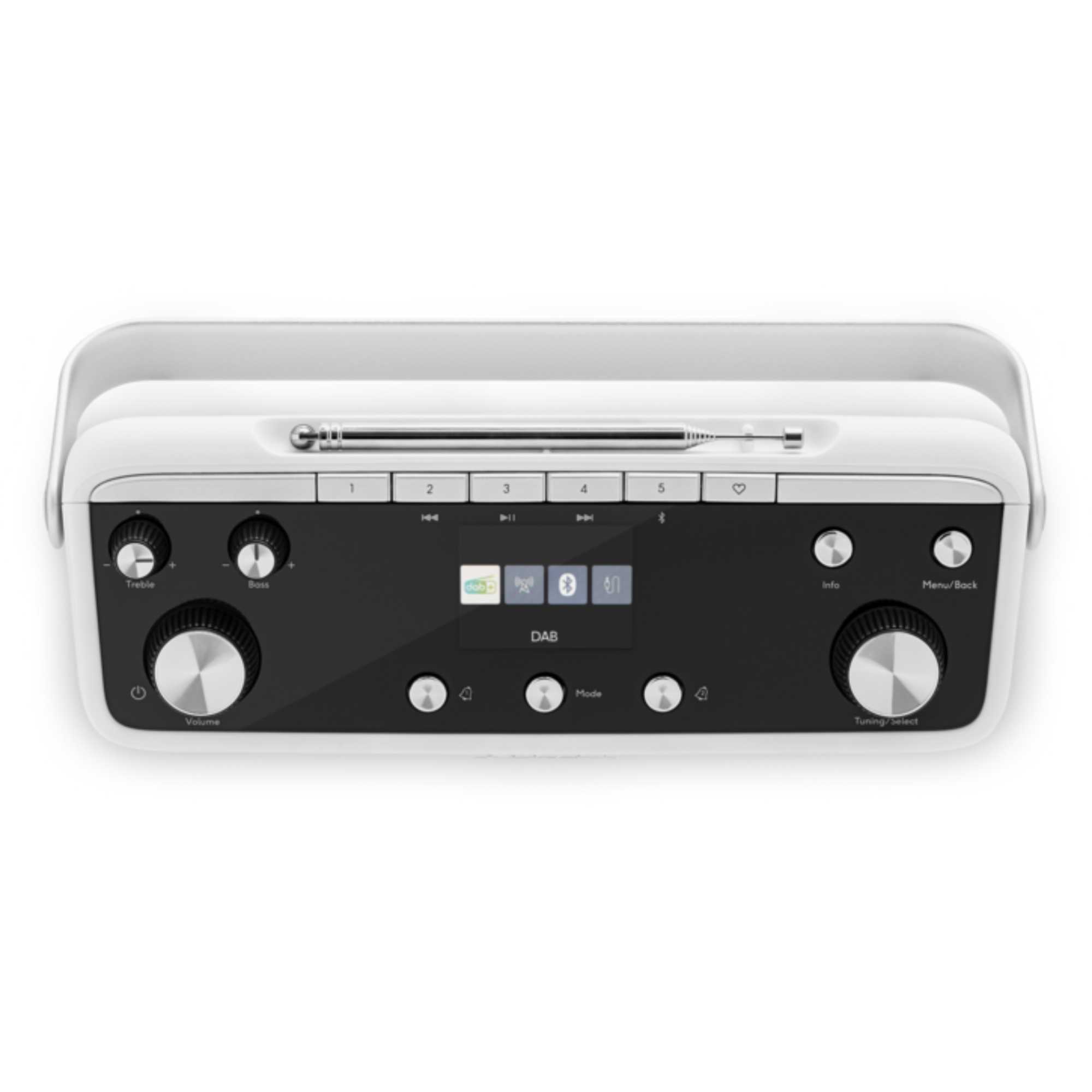 BLUTUNE 7 Bluetooth DAB+ & FM Stereo Radio - White