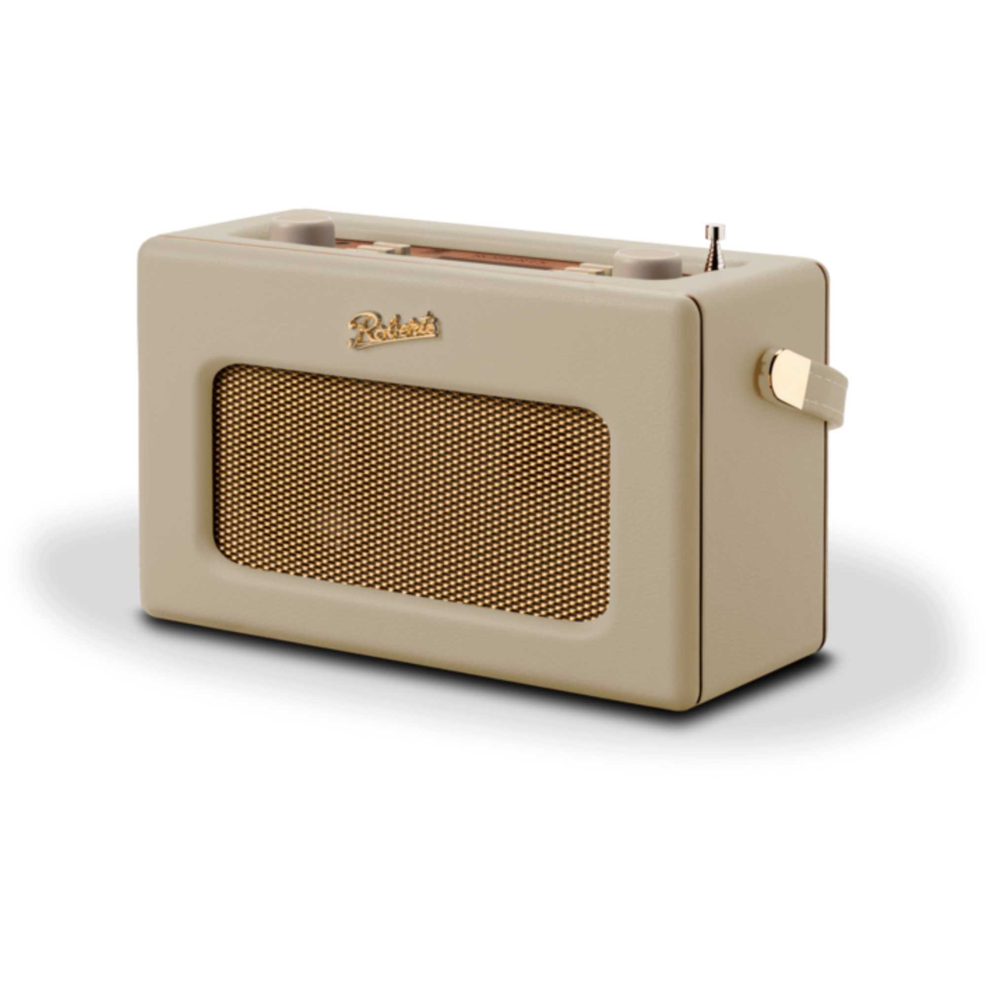 RD70PC 1950s Style Clock Radio - Pastel Cream