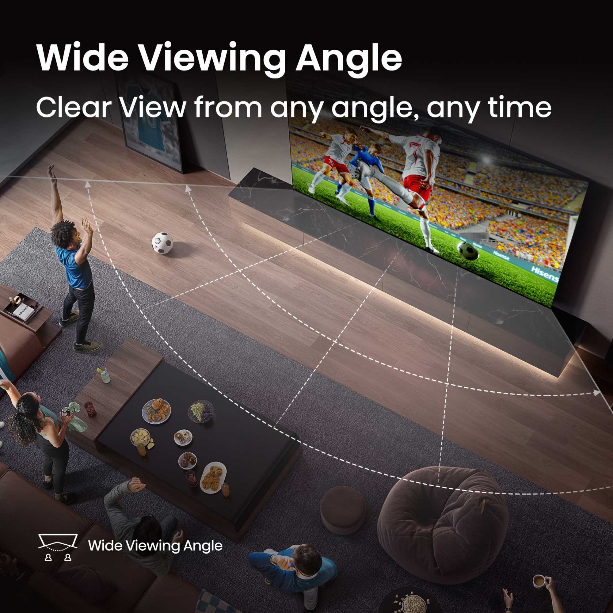 E5QTUK 32" Full 1080 HD QLED Freely Smart TV - 32E5QTUK