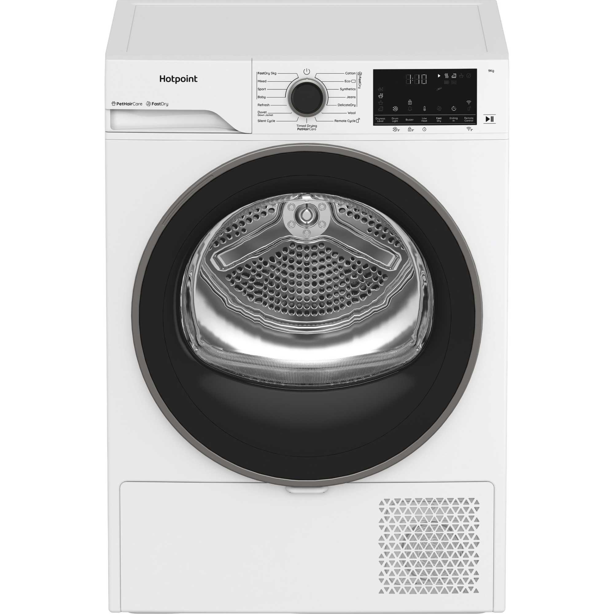 C HD 94M WBS UK 9kg Heat Pump Tumble Dryer - White